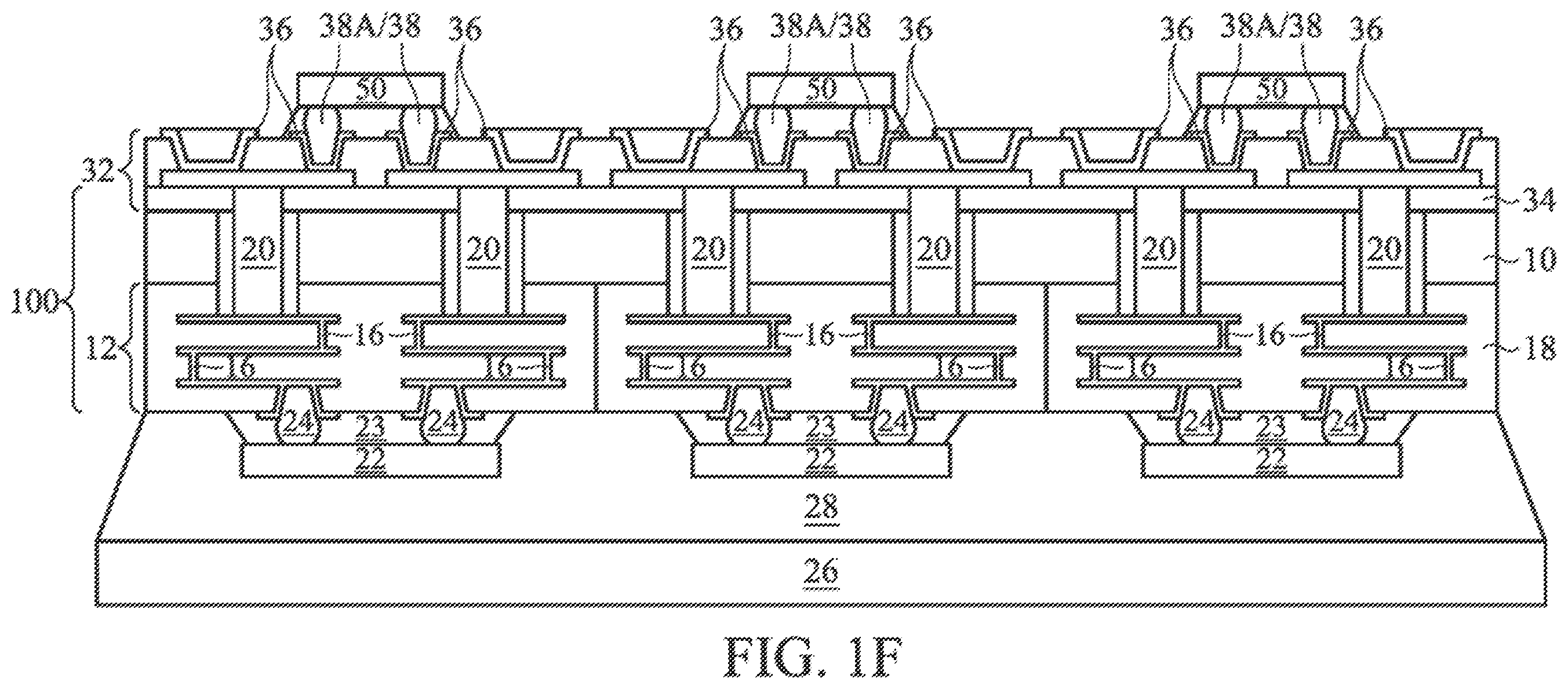 Patent US11854990 Figure 6 – Method for forming a semiconductor device having TSV formed through a silicon interposer and a second silicon substrate with cavity covering a second die