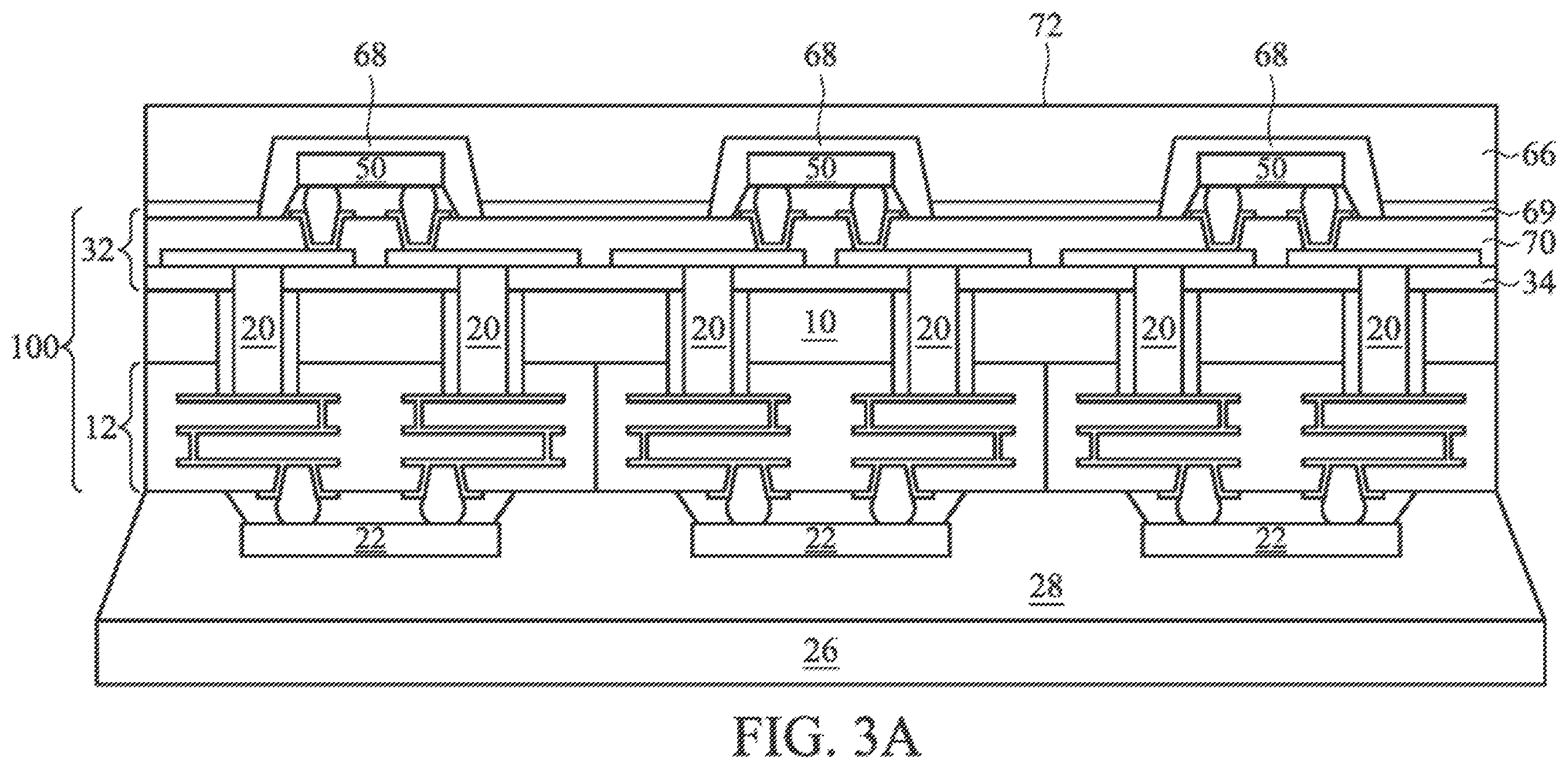 Patent US11854990 Figure 14 – Method for forming a semiconductor device having TSV formed through a silicon interposer and a second silicon substrate with cavity covering a second die