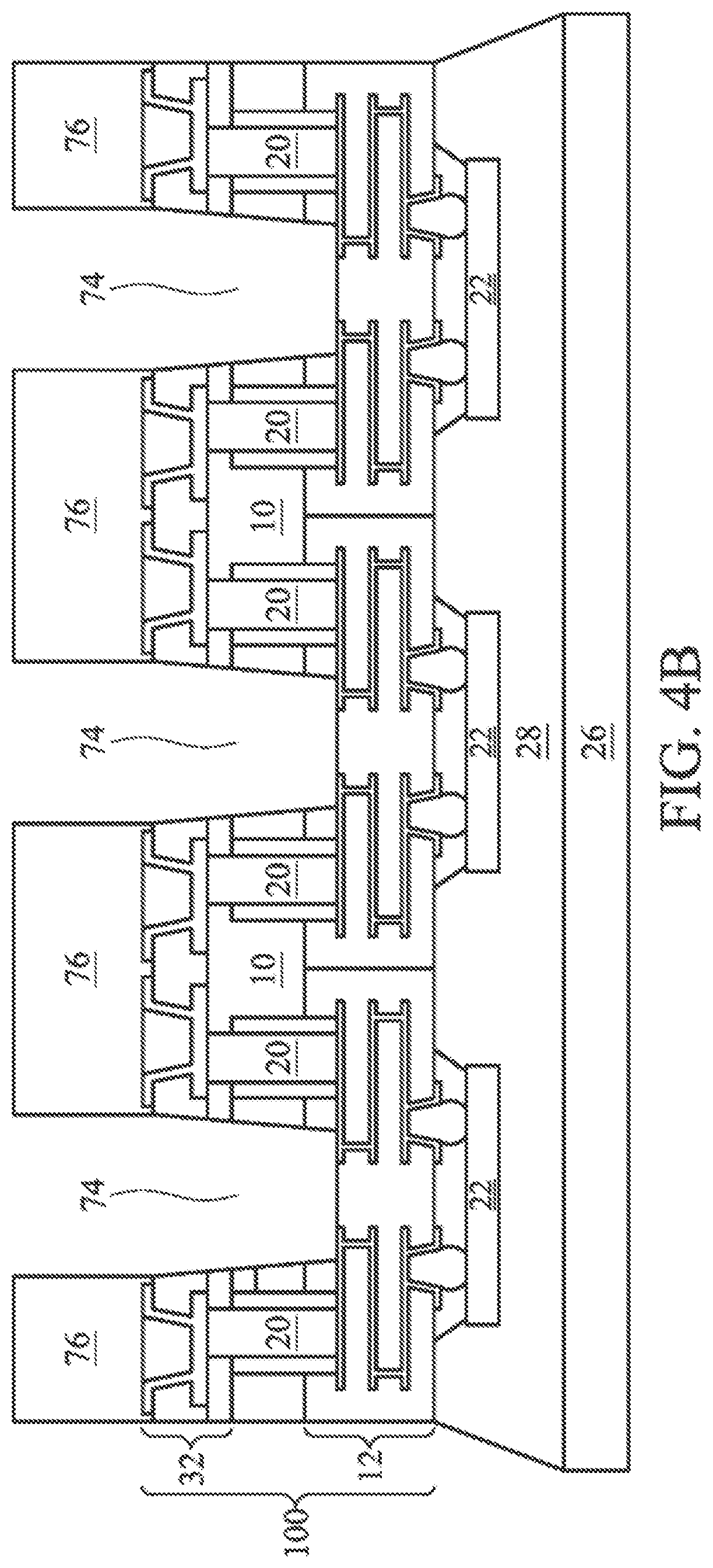 Patent US11854990 Figure 18 – Method for forming a semiconductor device having TSV formed through a silicon interposer and a second silicon substrate with cavity covering a second die