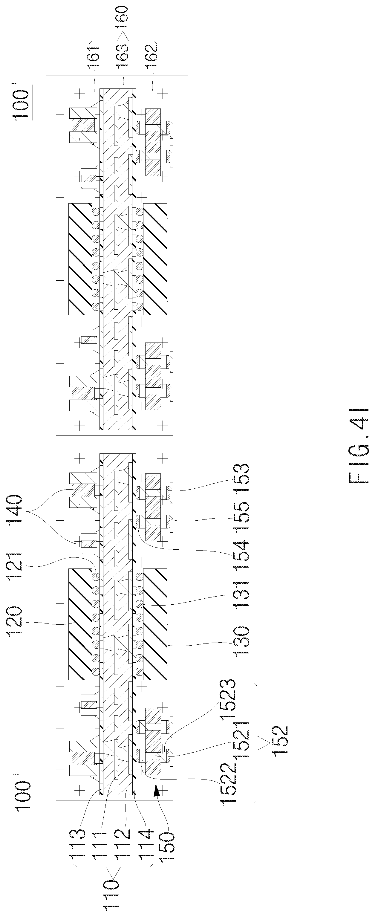 Patent US11854991 Figure 13 – Semiconductor devices and methods of manufacturing semiconductor devices