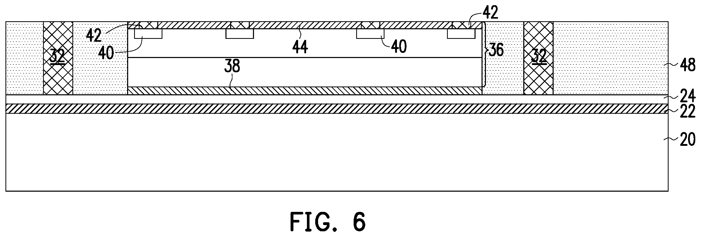 Patent US11854997 Figure 6 – Method of forming semiconductor device