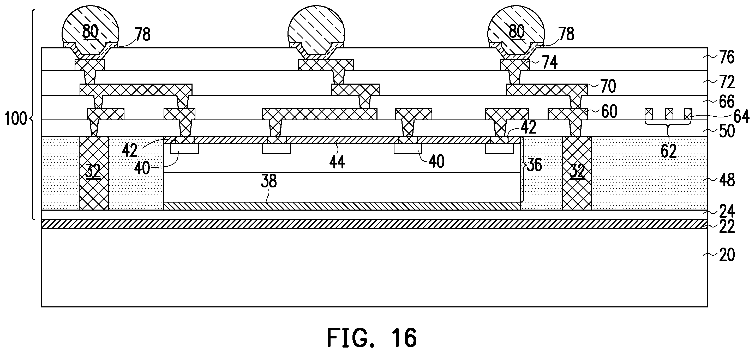 Patent US11854997 Figure 16 – Method of forming semiconductor device