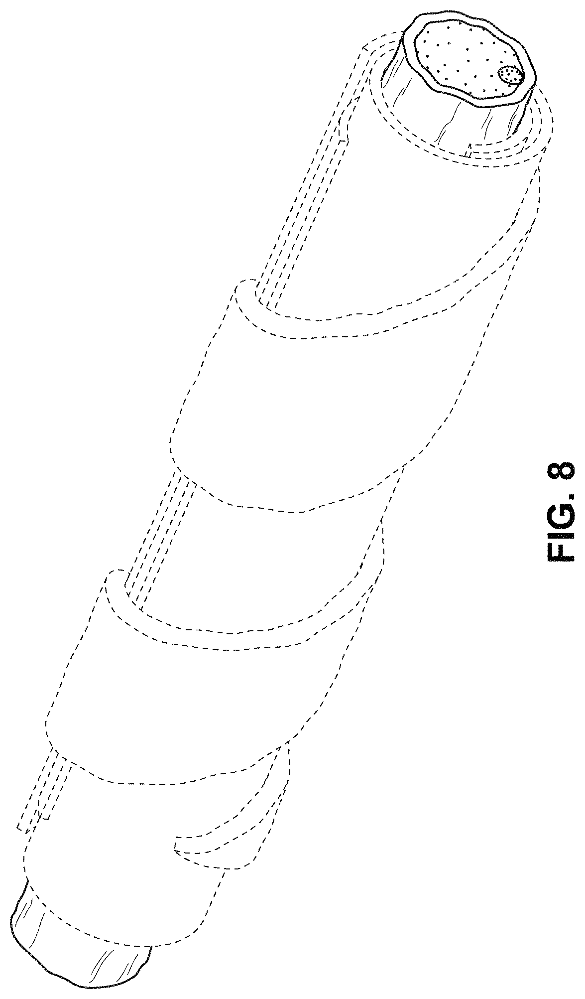 Patent USD0999476 Figure 5 – Wrapped pet treat