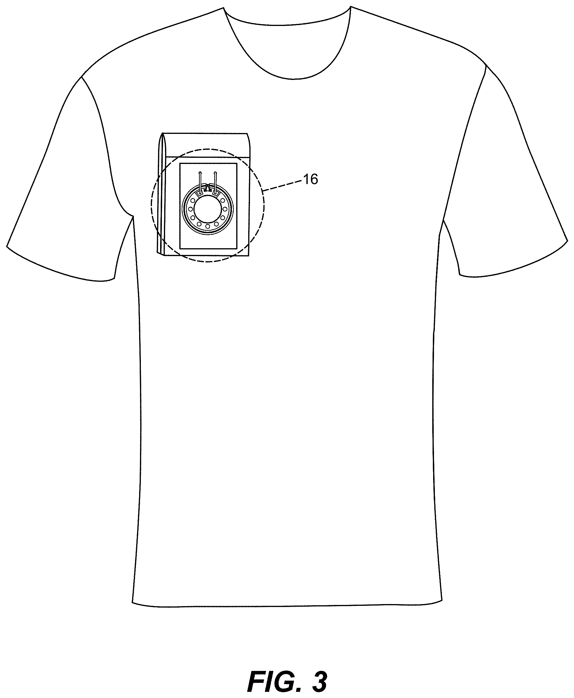 Patent USD0999479 Figure 3 – Talking t-shirt
