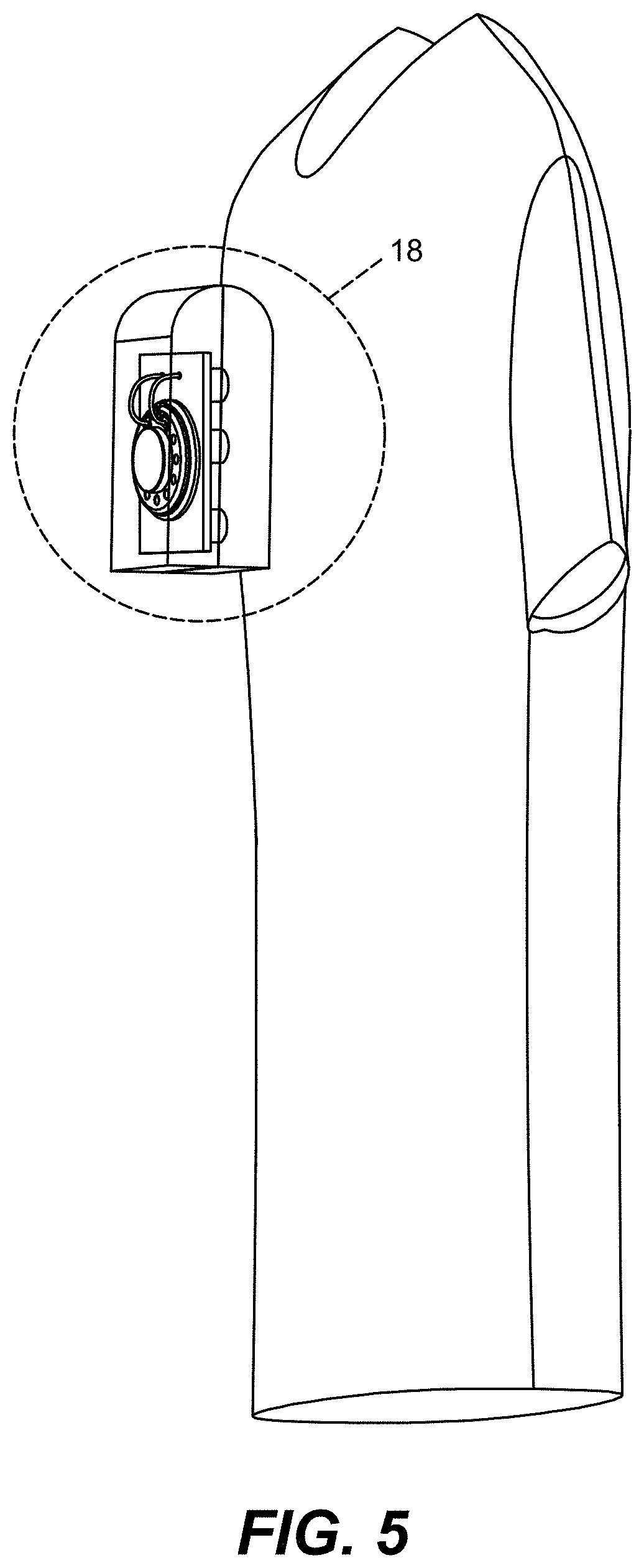 Patent USD0999479 Figure 5 – Talking t-shirt
