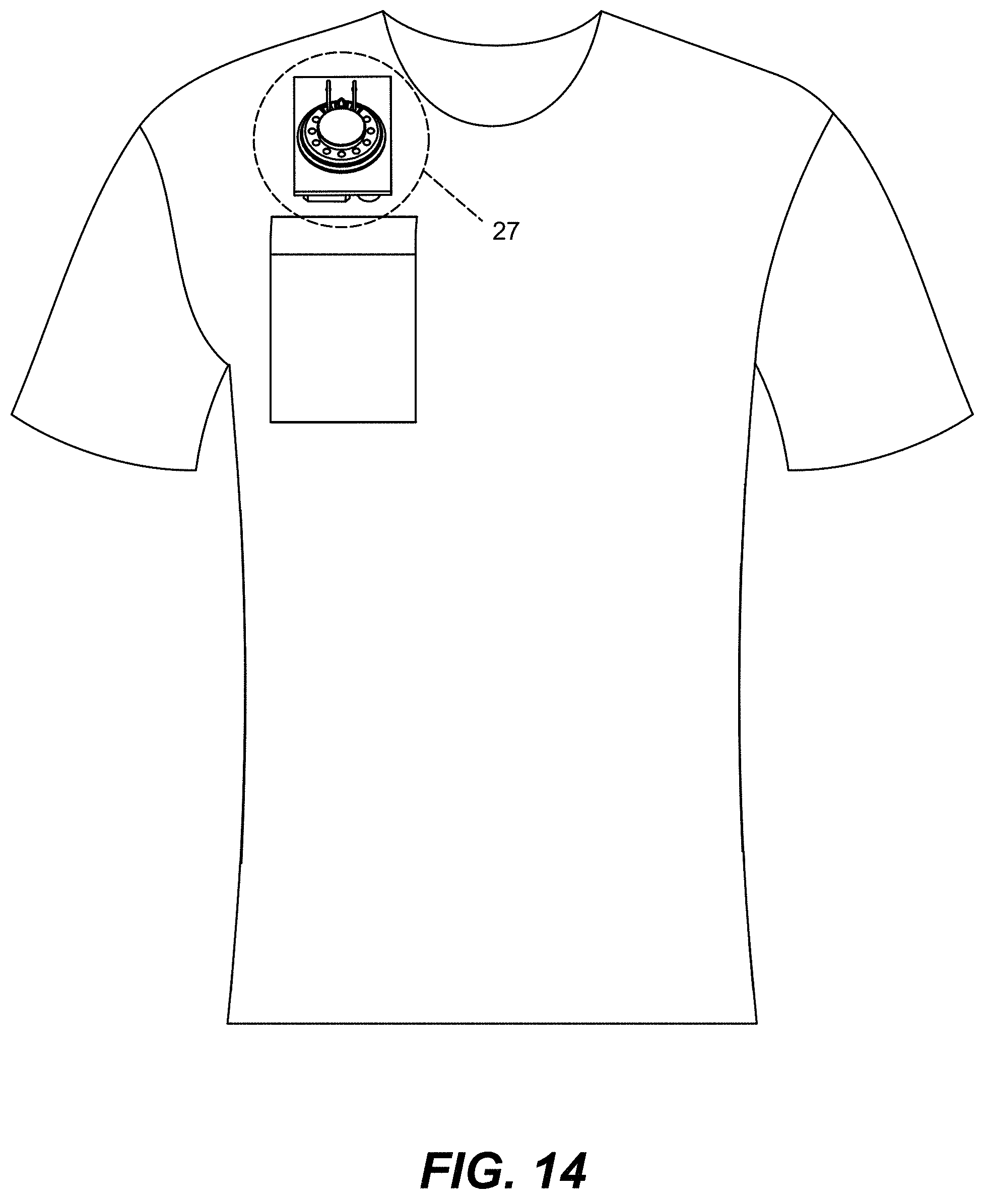 Patent USD0999479 Figure 14 – Talking t-shirt