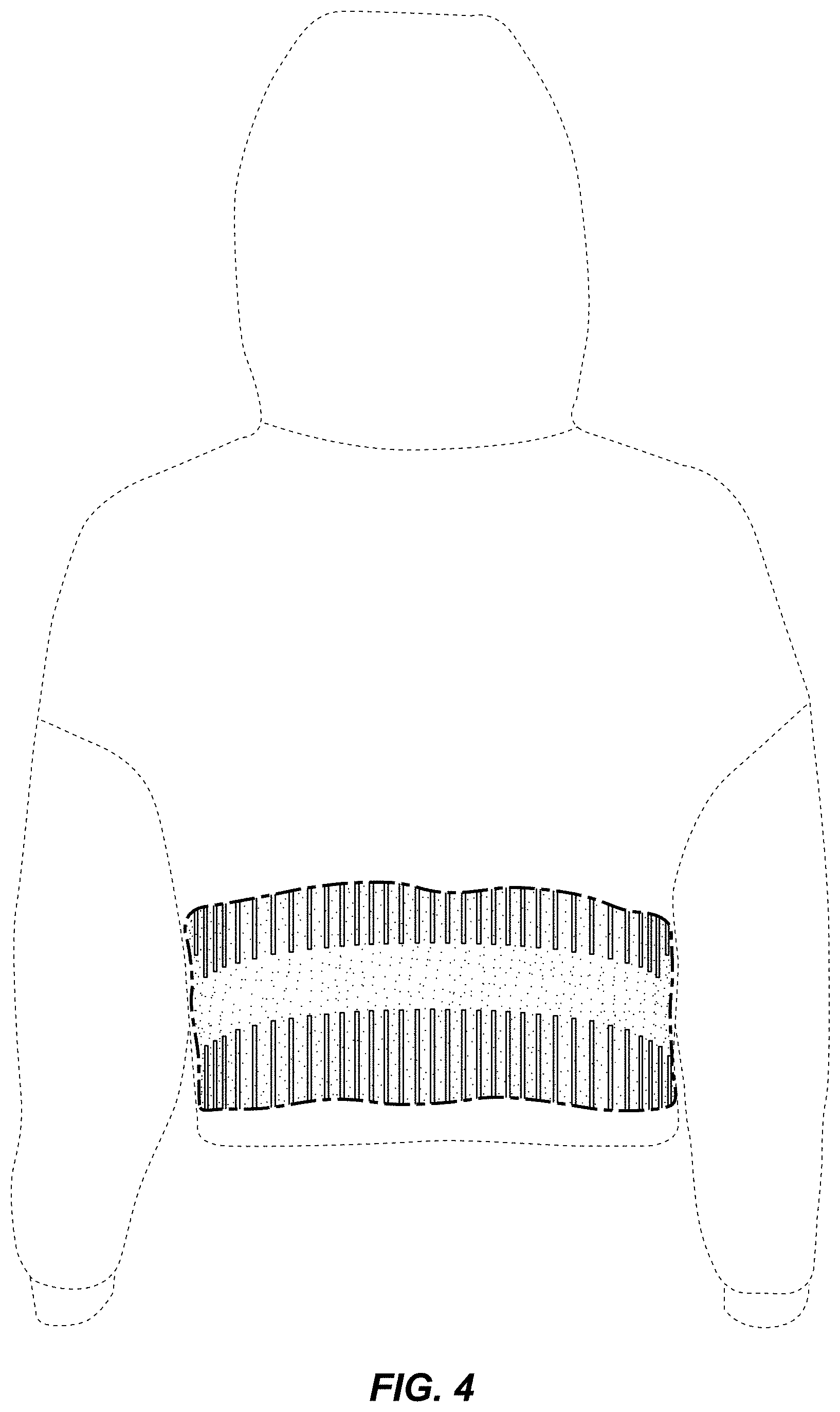 Patent USD0999480 Figure 4 – Garment
