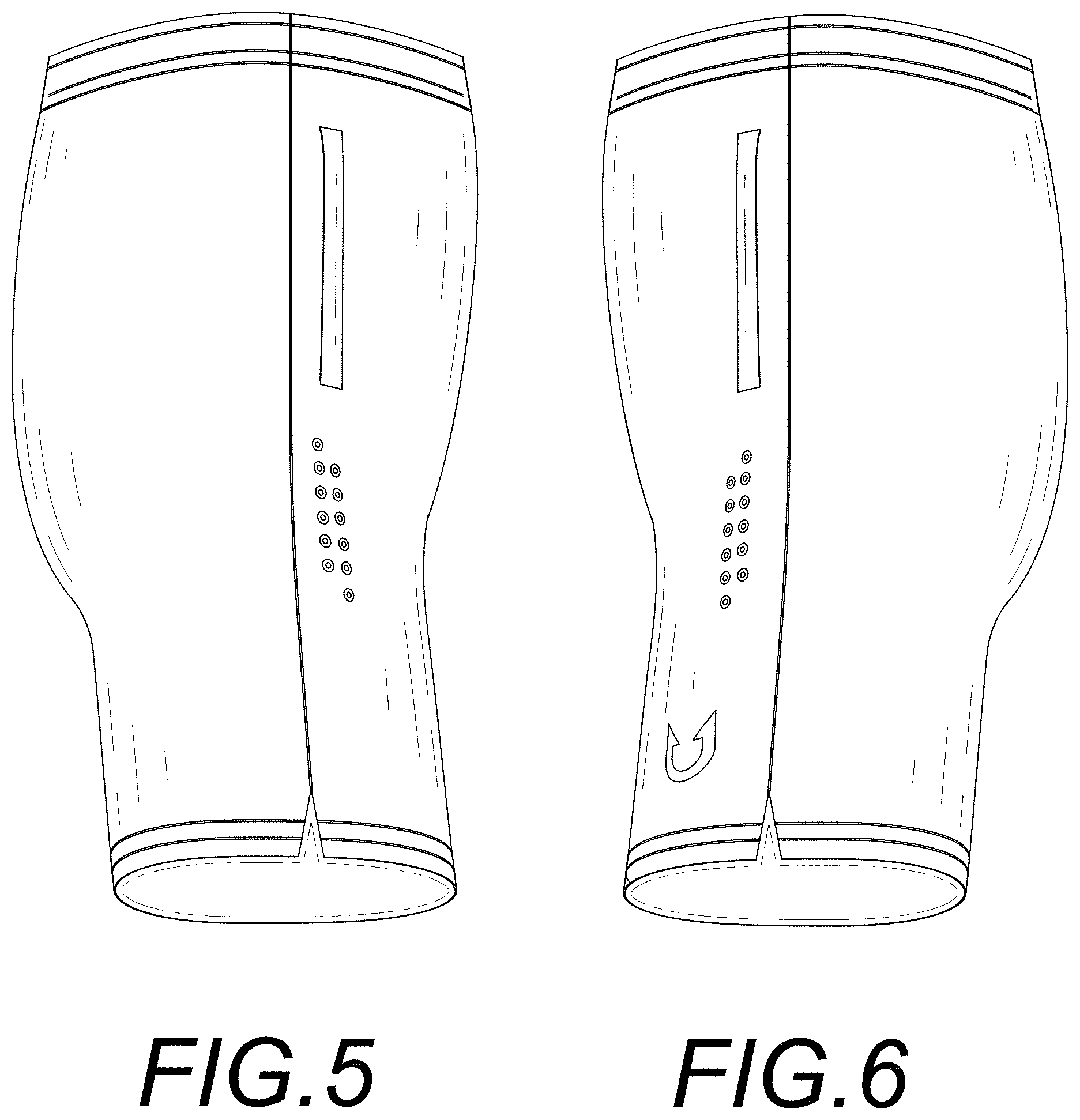 Patent USD0999481 Figure 5 – Athletic short