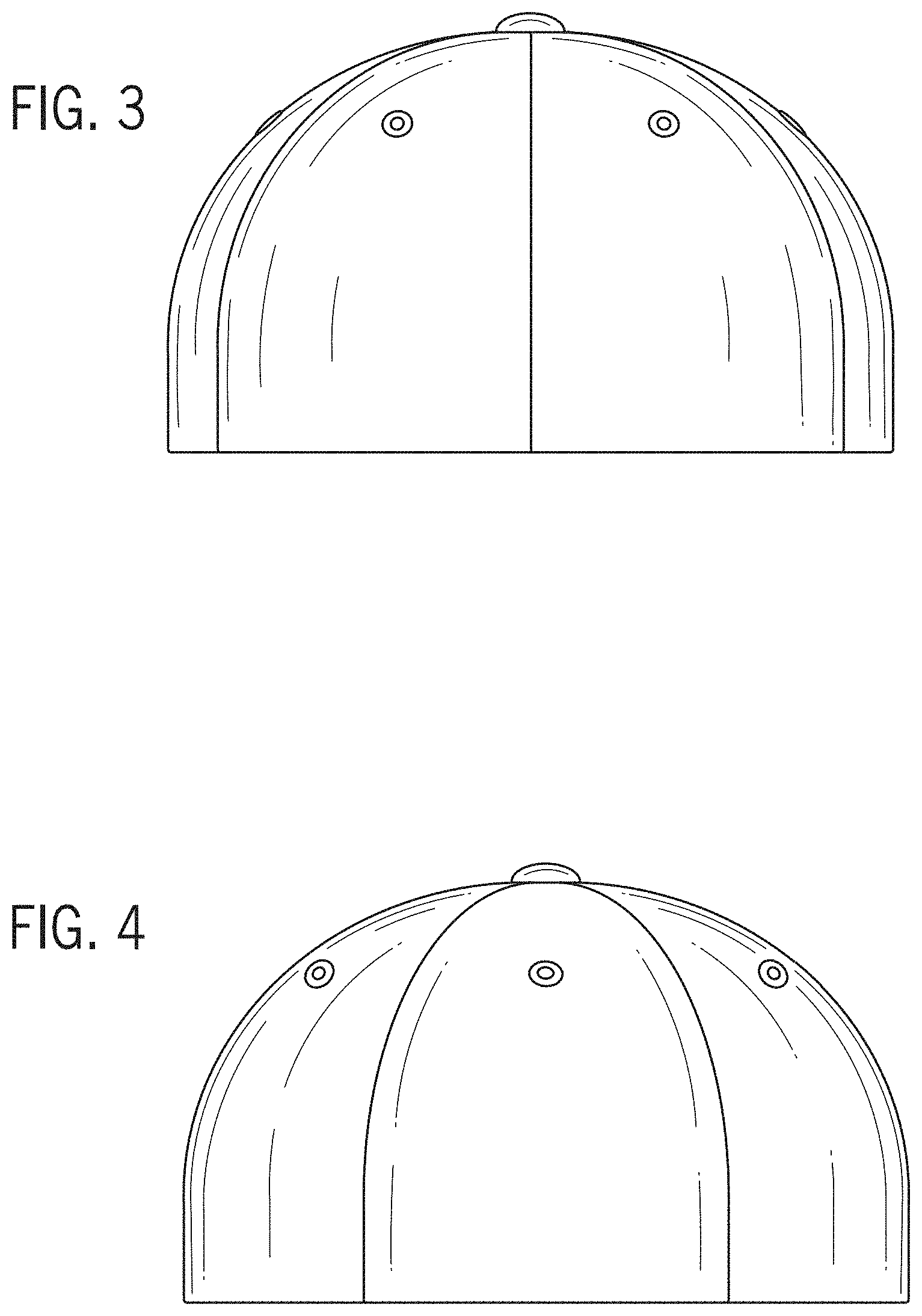 Patent USD0999486 Figure 2 – Brimless cap