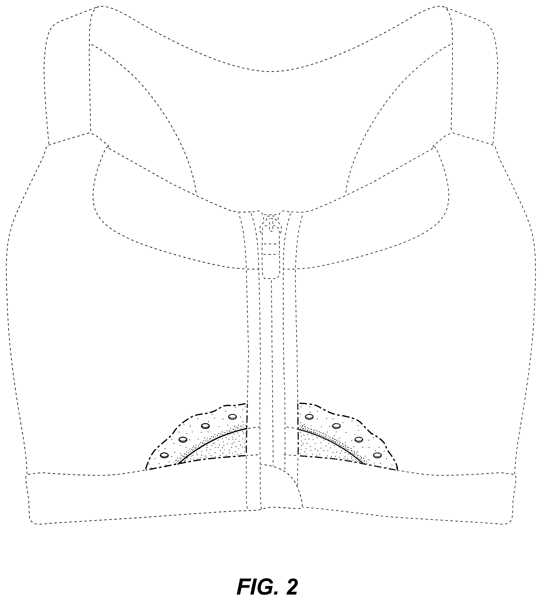 Patent USD0999490 Figure 2 – Bra