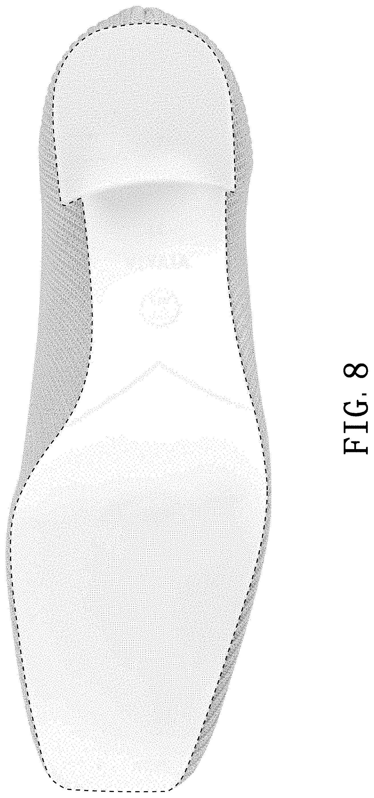 Patent USD0999493 Figure 8 – Shoe