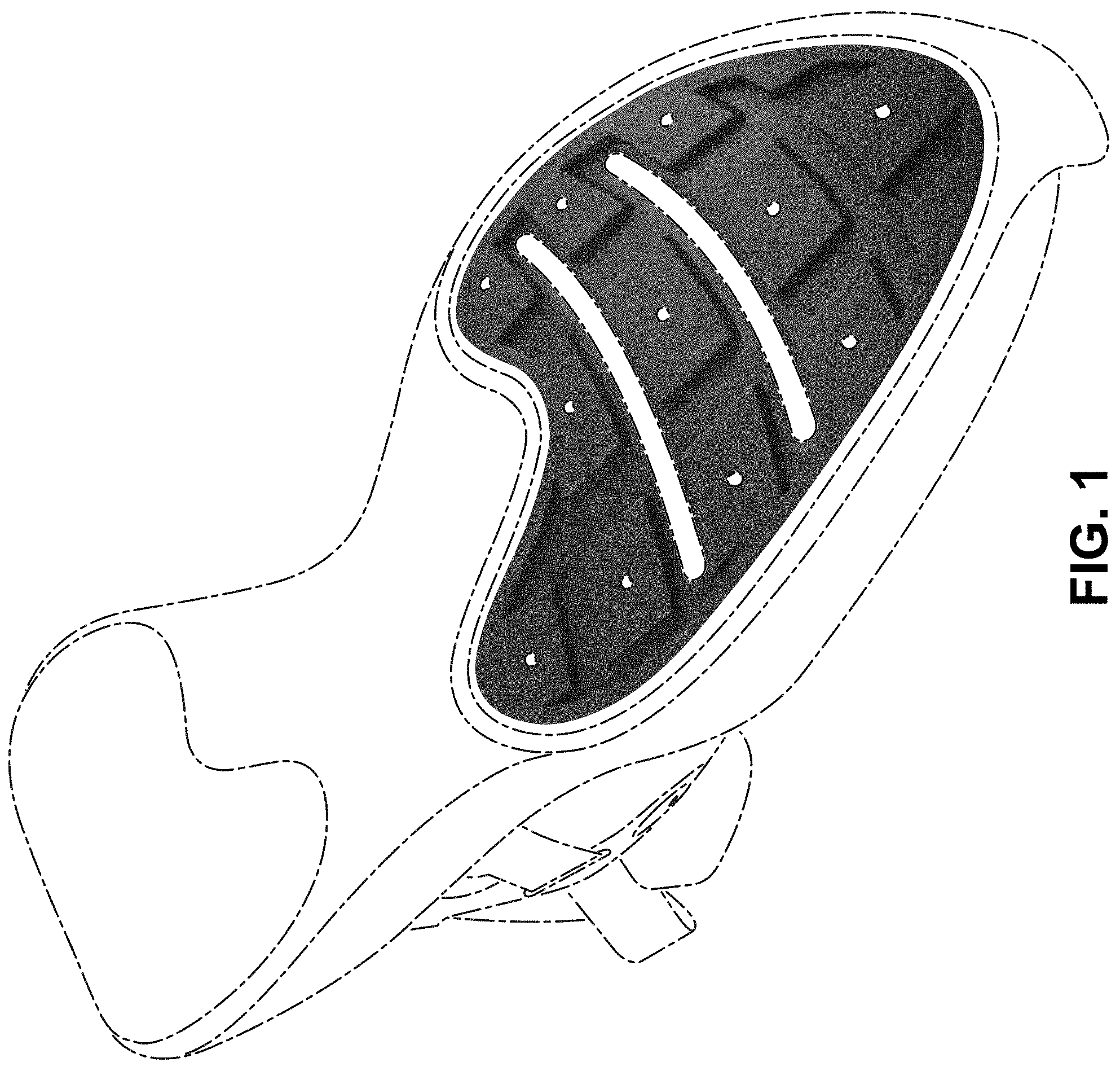 Patent USD0999504 Figure 1 – Shoe