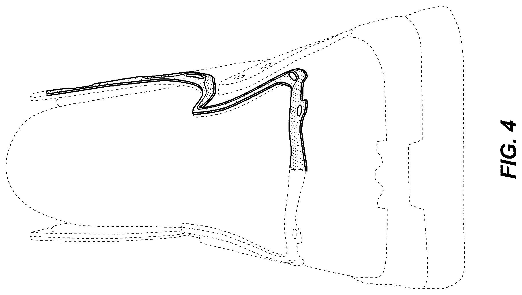 Patent USD0999509 Figure 4 – Shoe