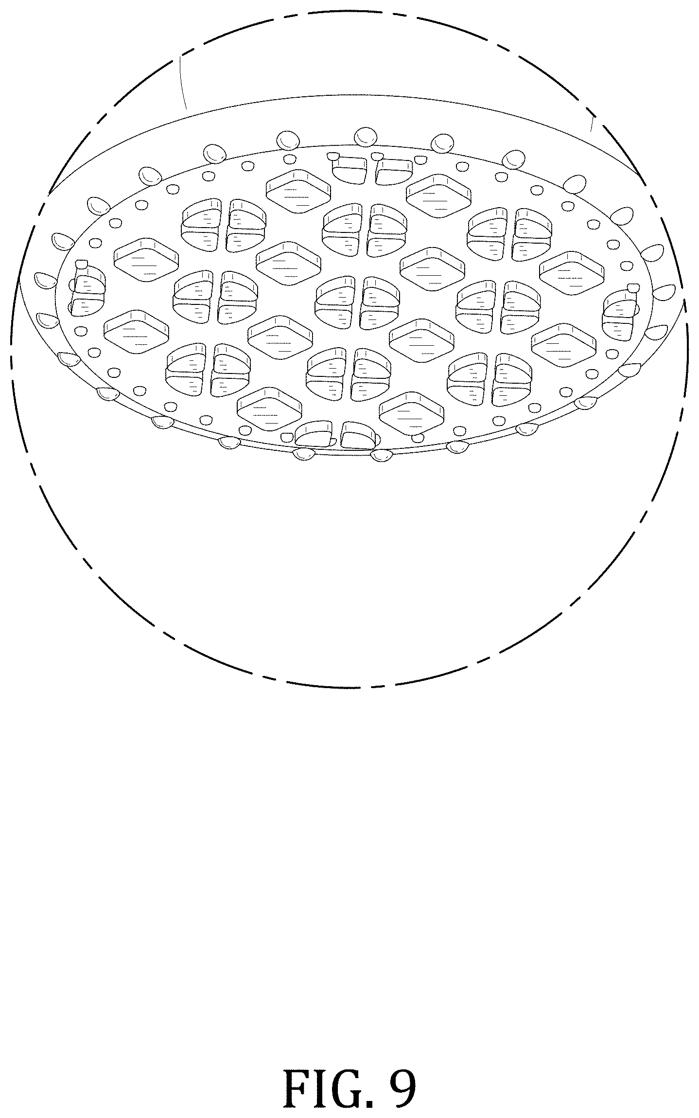 Patent USD0999517 Figure 9 – Walking cane