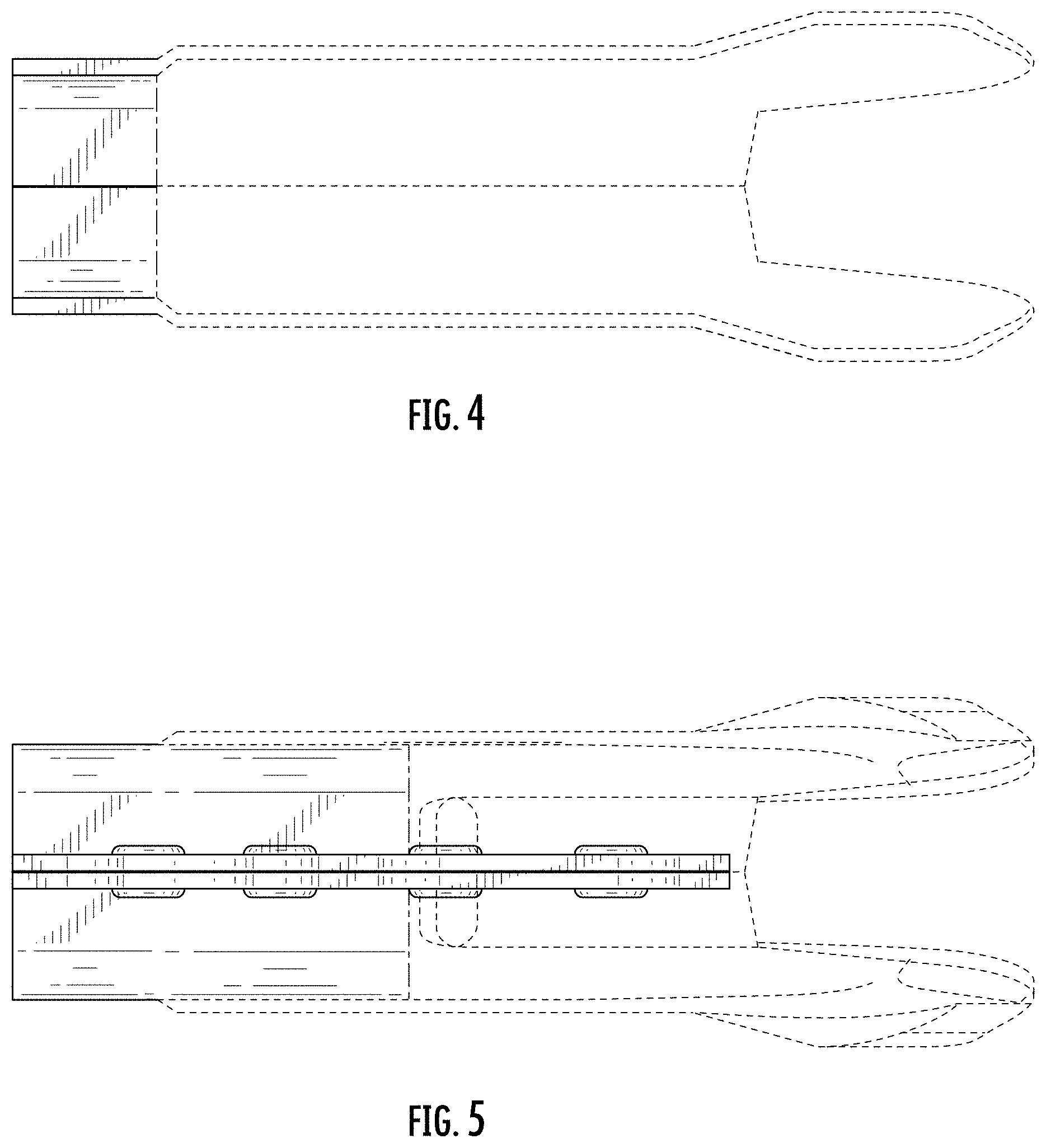 Patent USD0999519 Figure 4 – Holster with accessory receiving holes