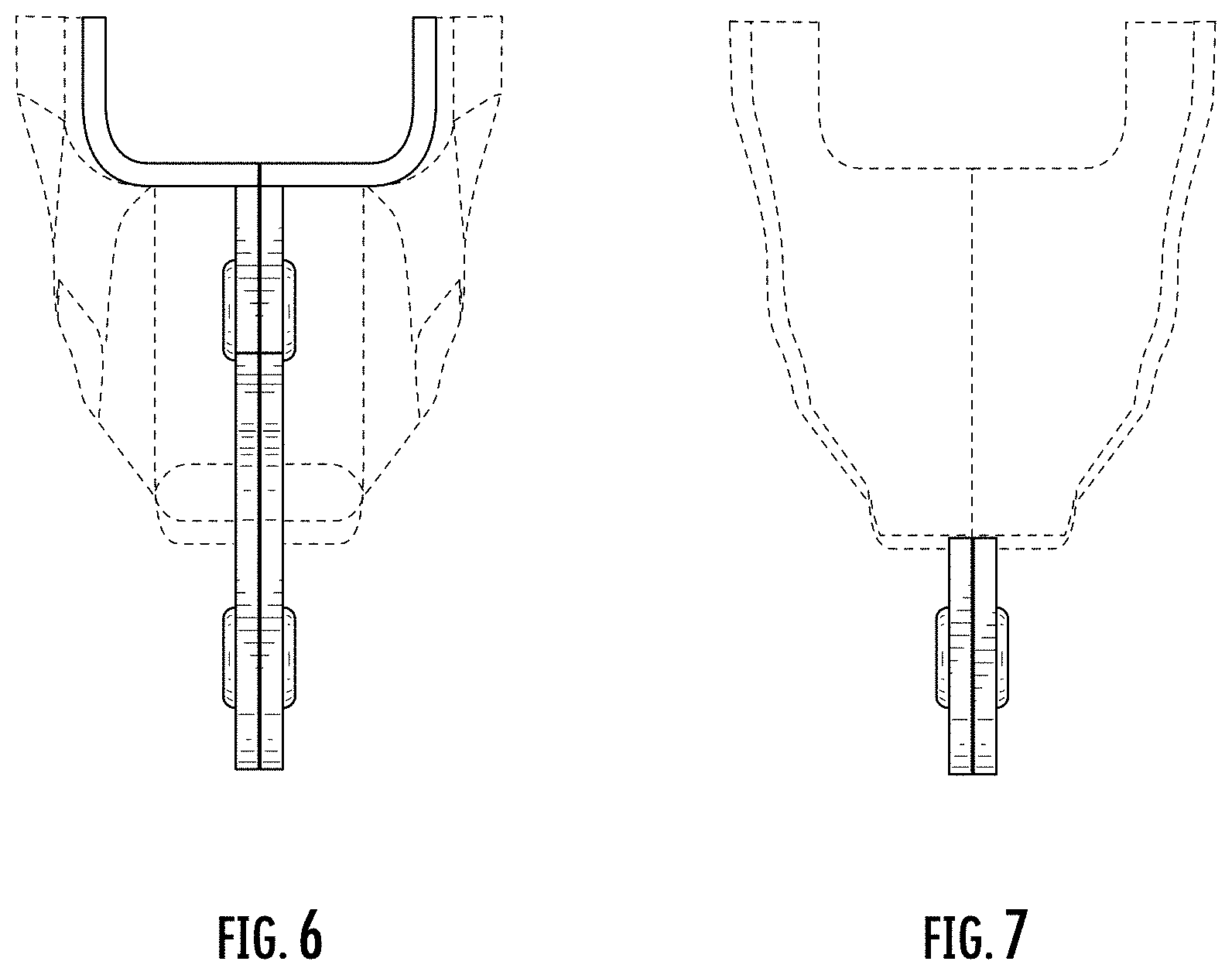 Patent USD0999519 Figure 5 – Holster with accessory receiving holes