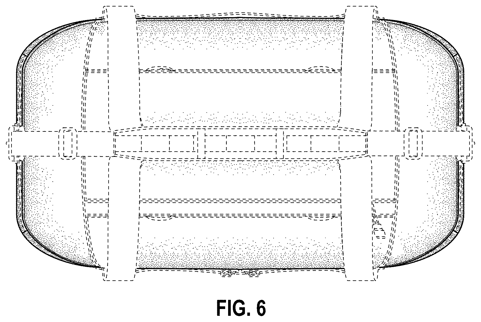 Patent USD0999524 Figure 6 – Duffel bag