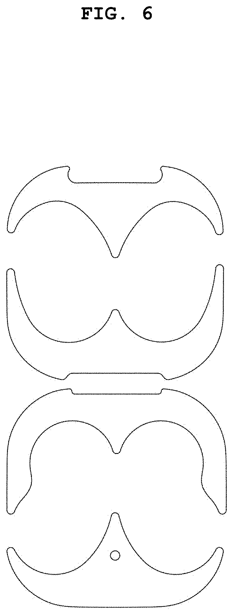 Patent USD0999527 Figure 4 – Dust guard set for an electronic device case