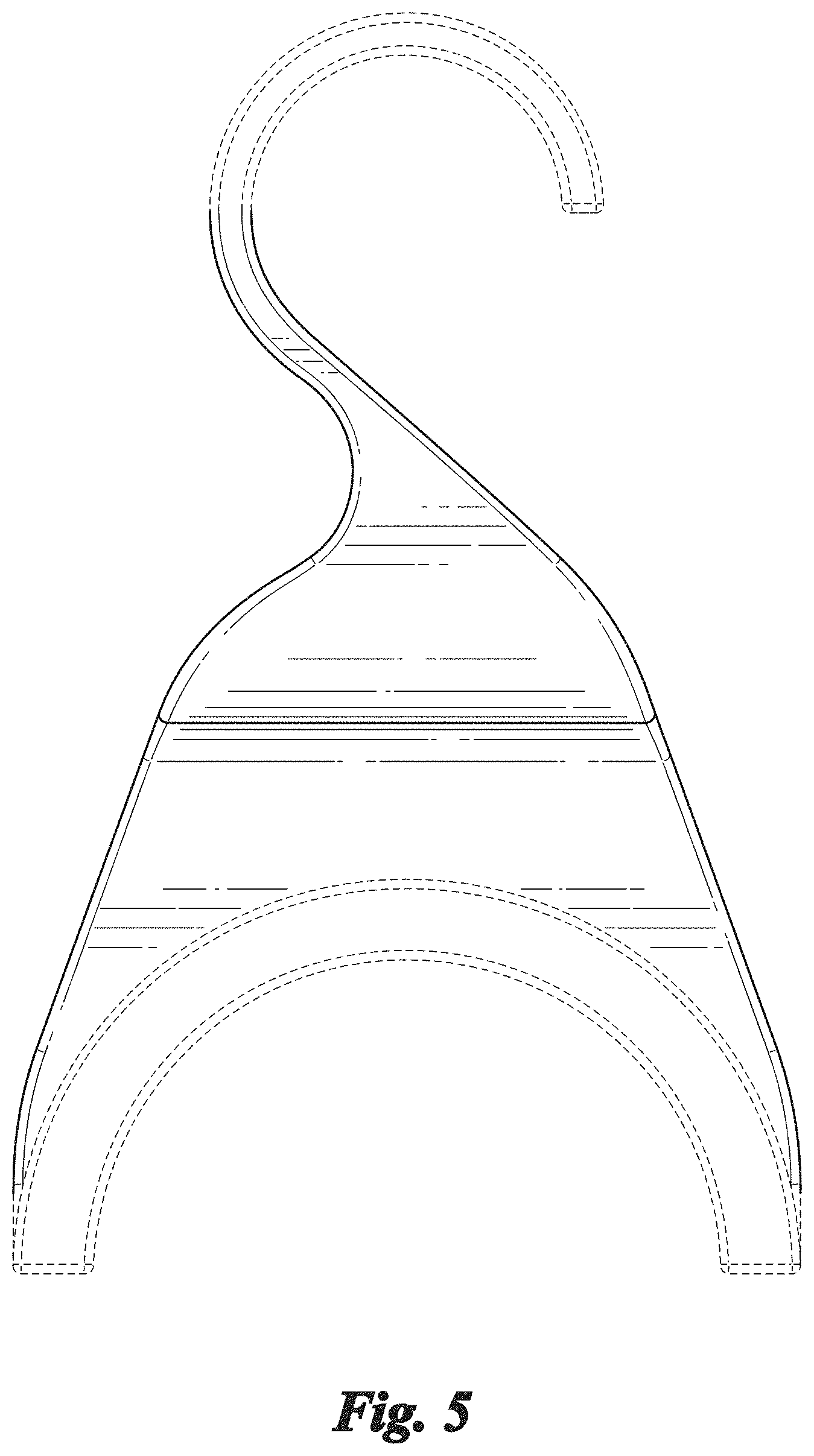 Patent USD0999531 Figure 5 – Handbag hanger