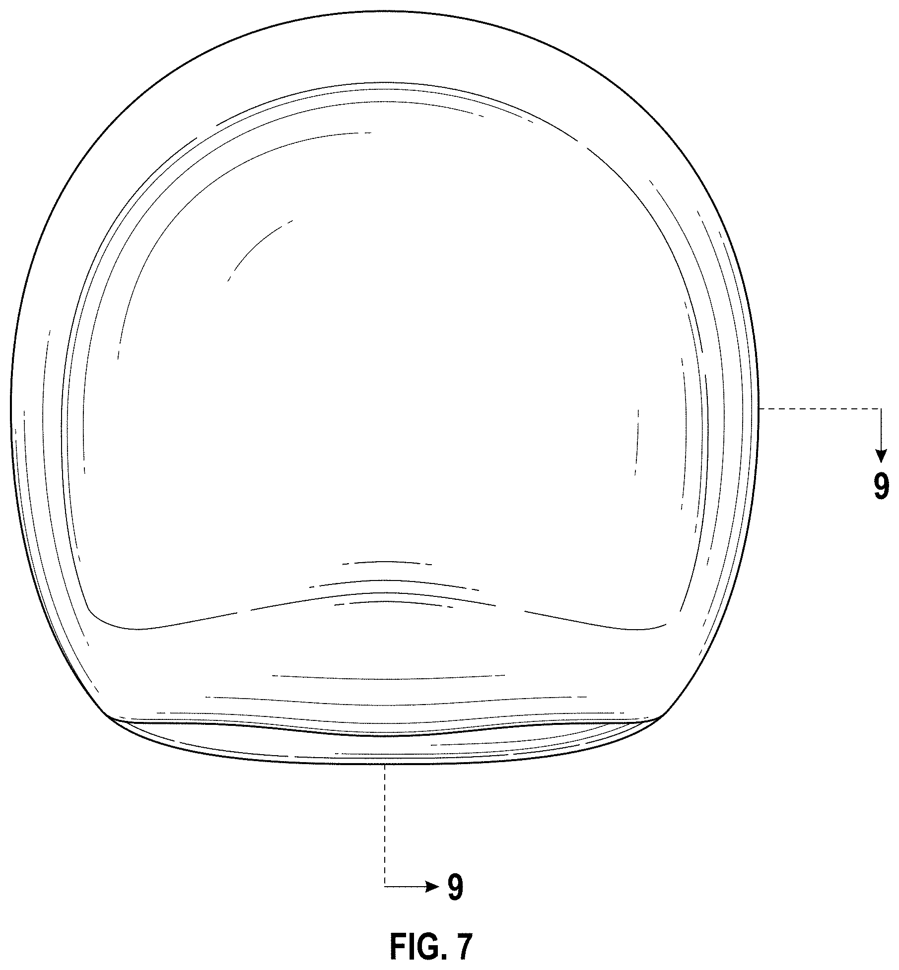 Patent USD0999537 Figure 7 – Seat
