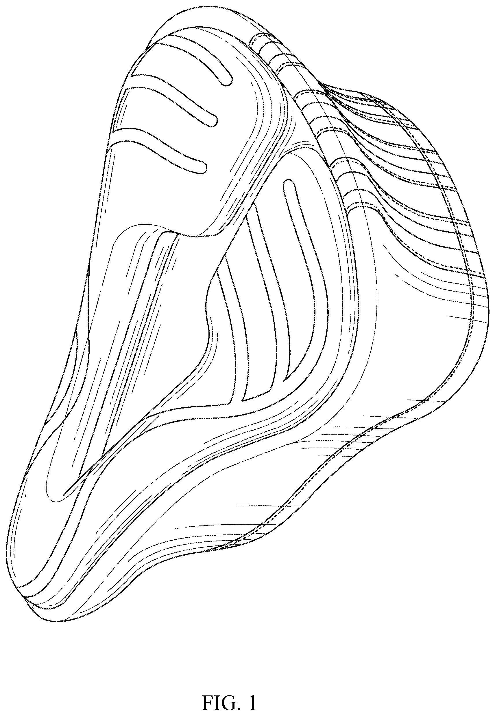 Patent USD0999541 Figure 1 – Bicycle seat