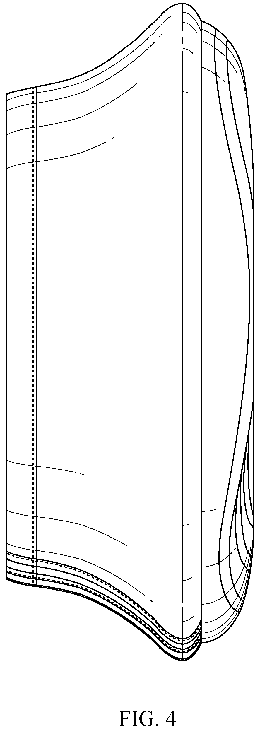 Patent USD0999541 Figure 4 – Bicycle seat