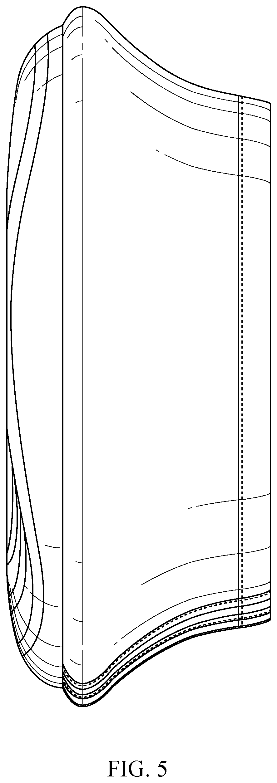 Patent USD0999541 Figure 5 – Bicycle seat