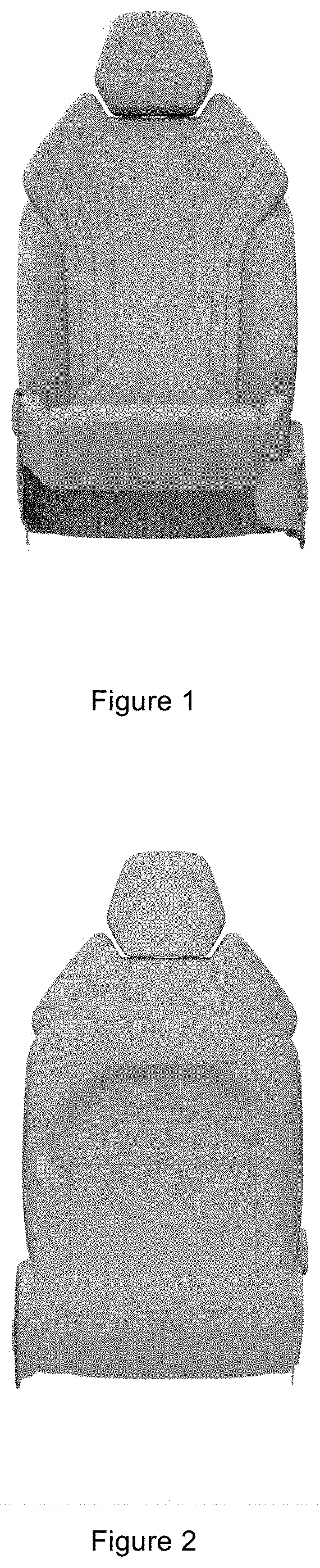 Patent USD0999542 — Front seat — Figure 1