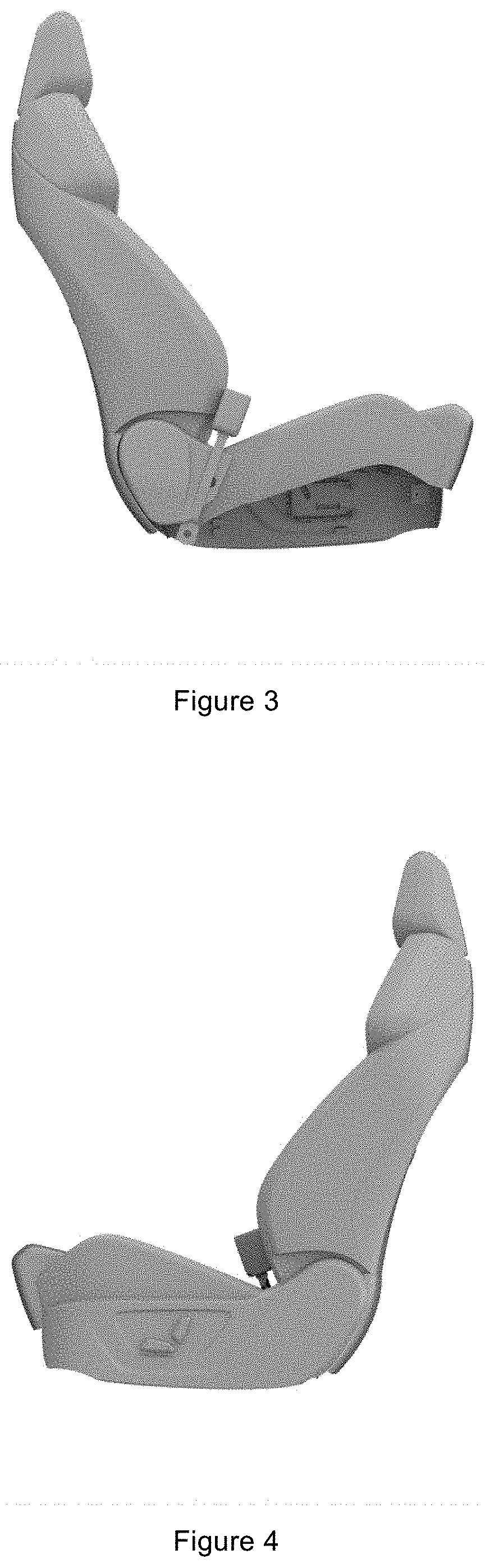 Patent USD0999542 Figure 2 – Front seat