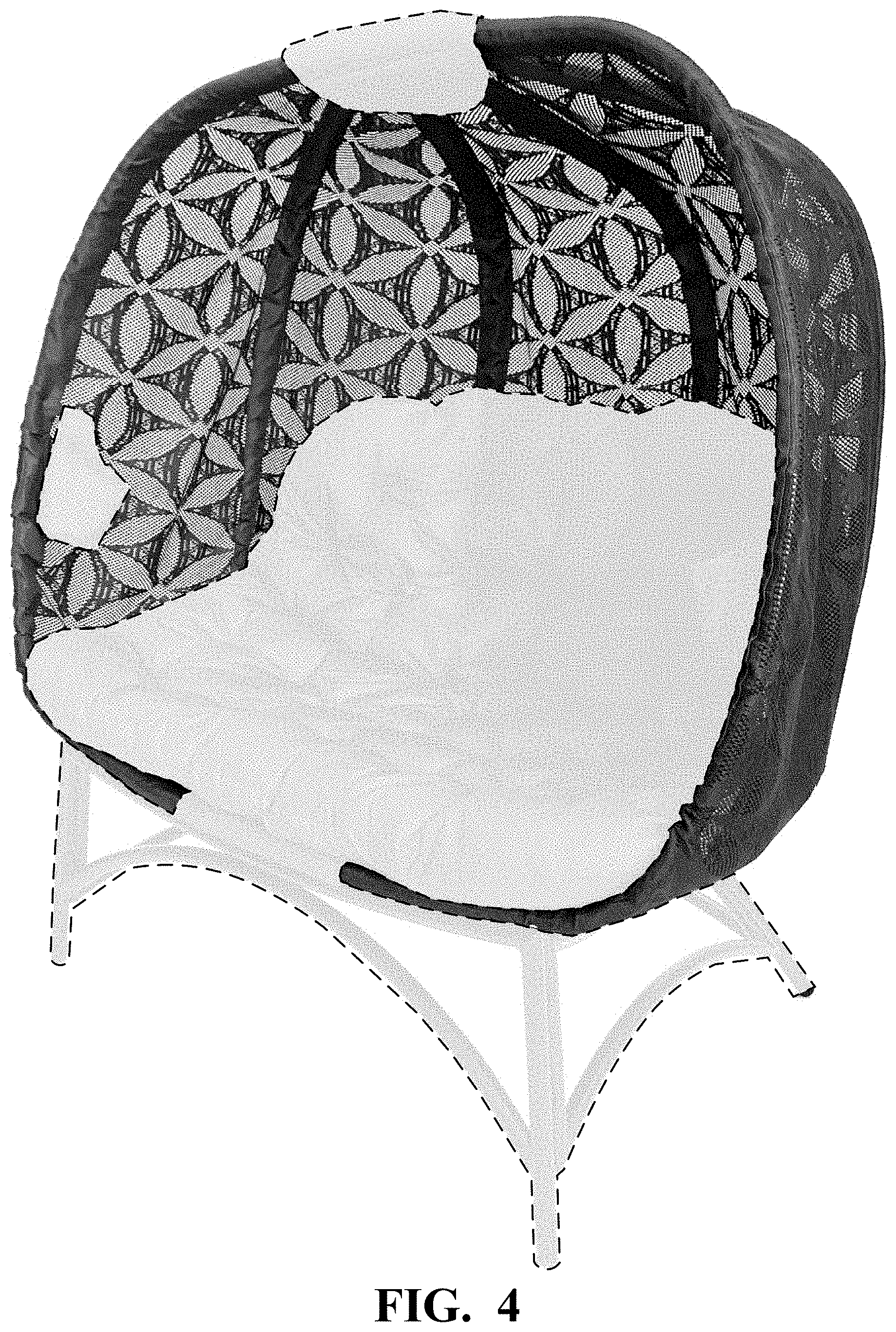 Patent USD0999543 Figure 4 – Chair