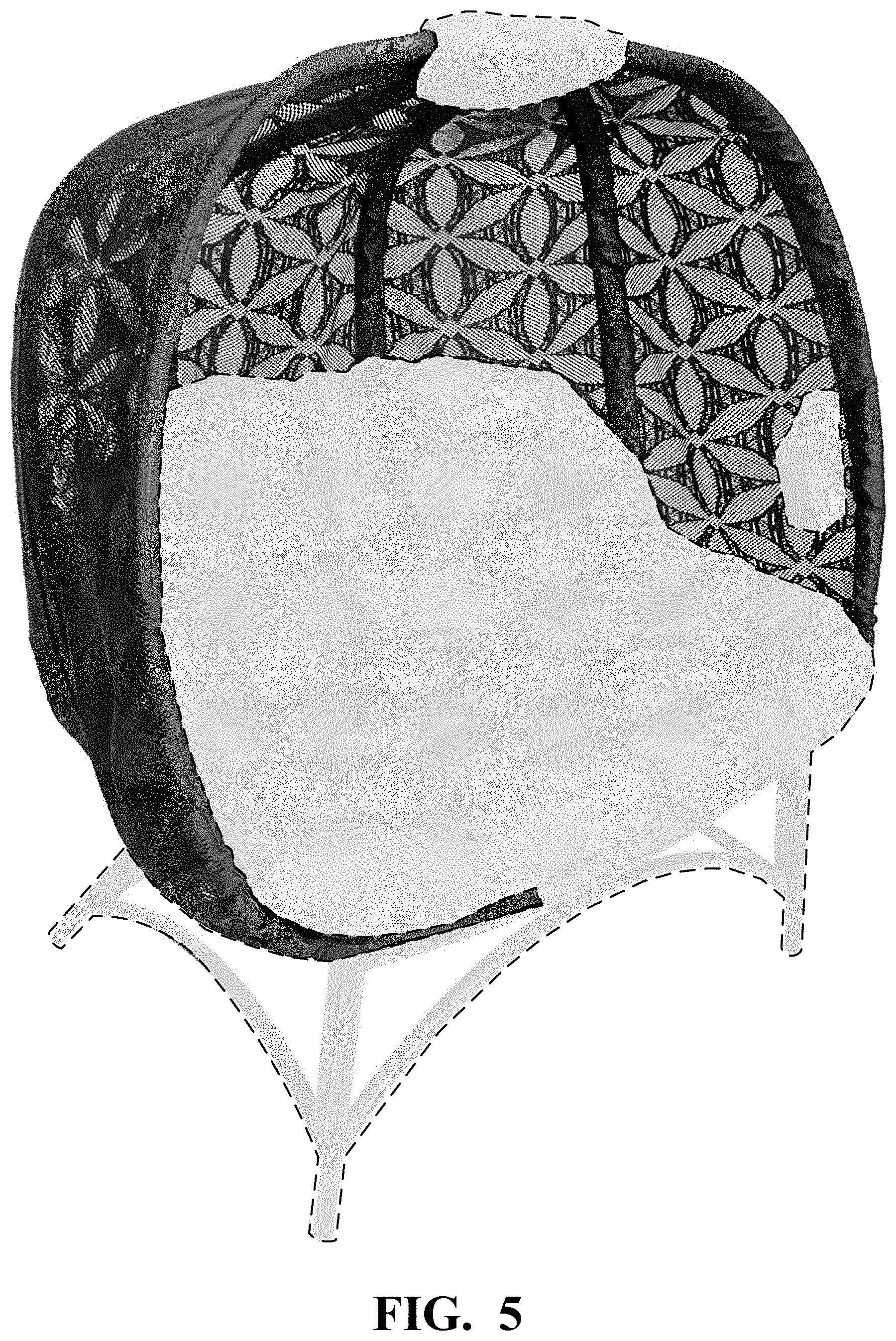 Patent USD0999543 Figure 5 – Chair