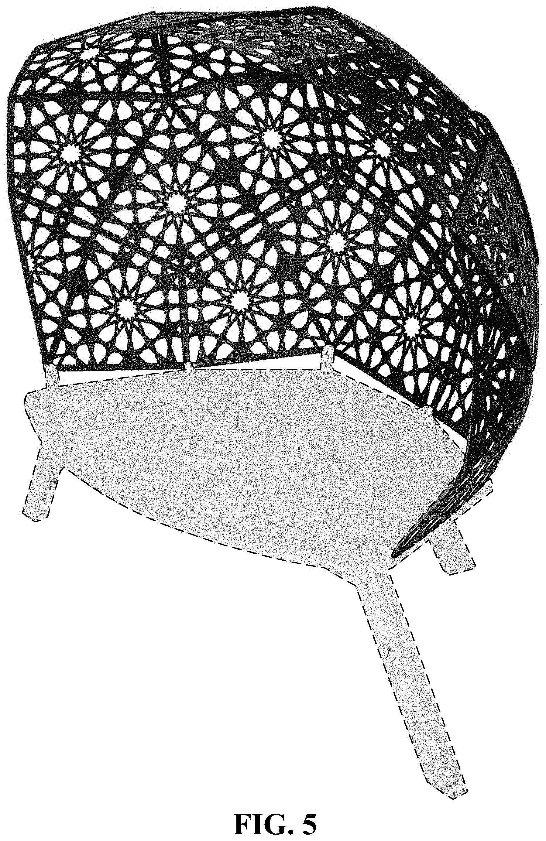 Patent USD0999544 Figure 5 – Chair