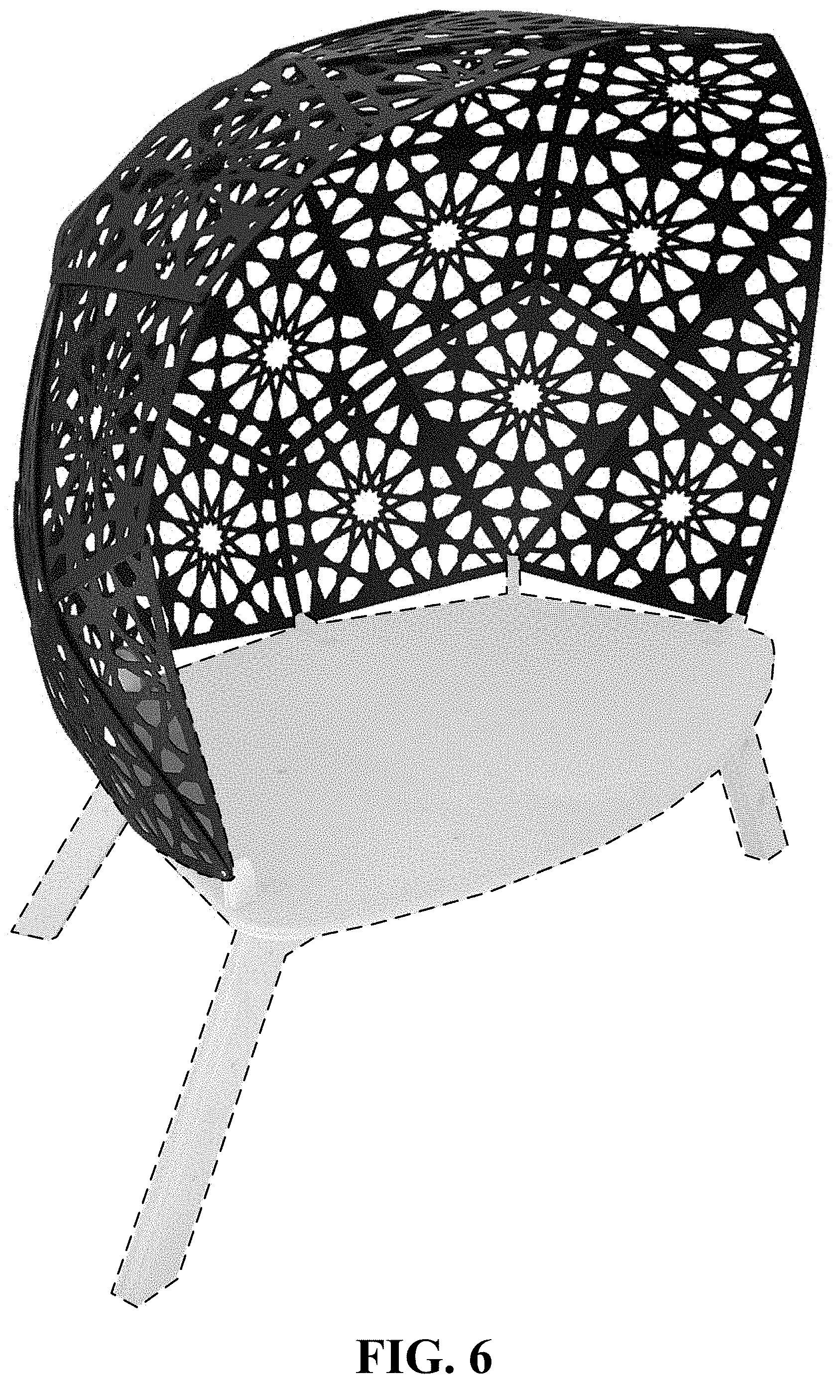 Patent USD0999544 Figure 6 – Chair
