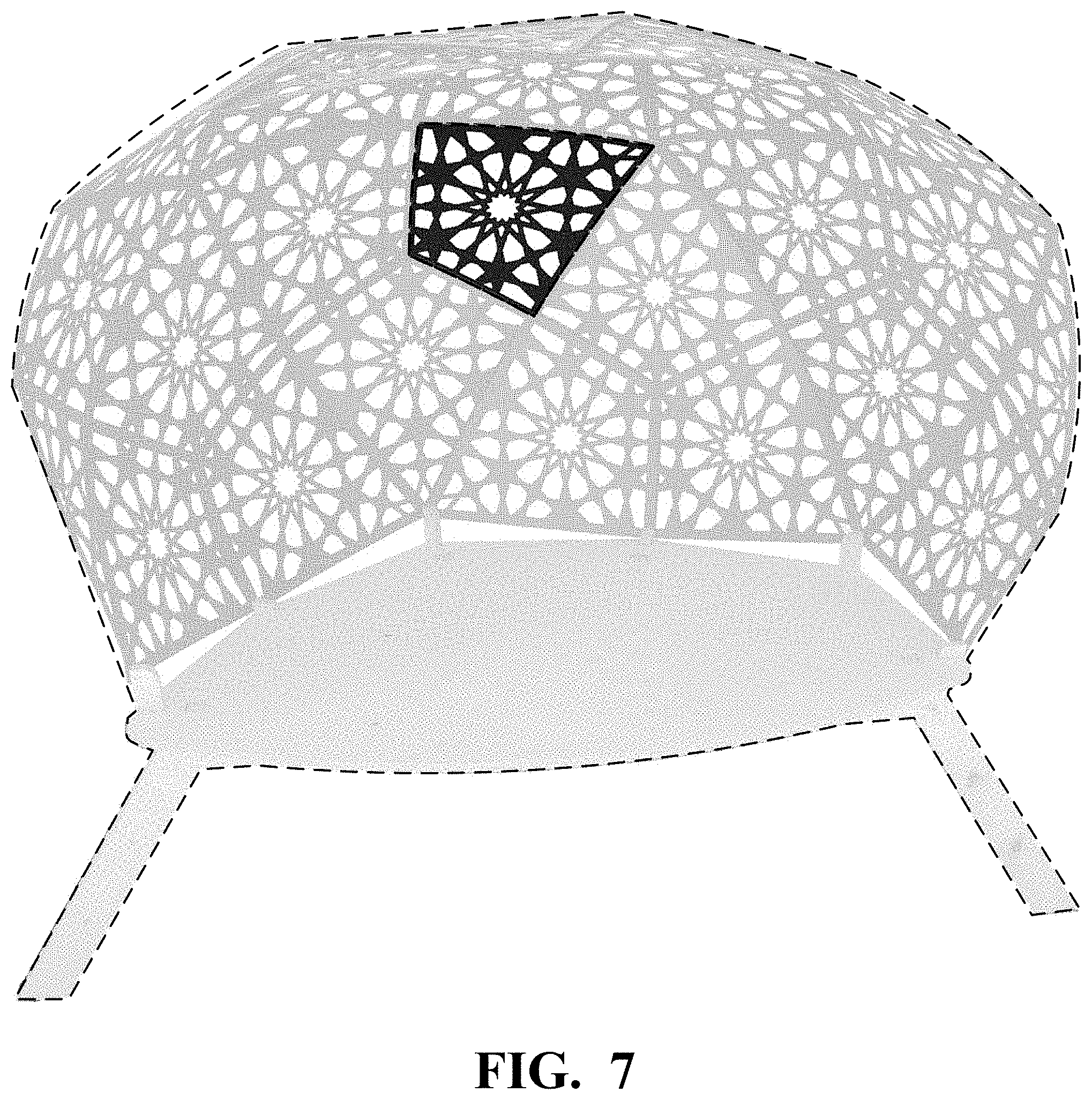 Patent USD0999544 Figure 7 – Chair