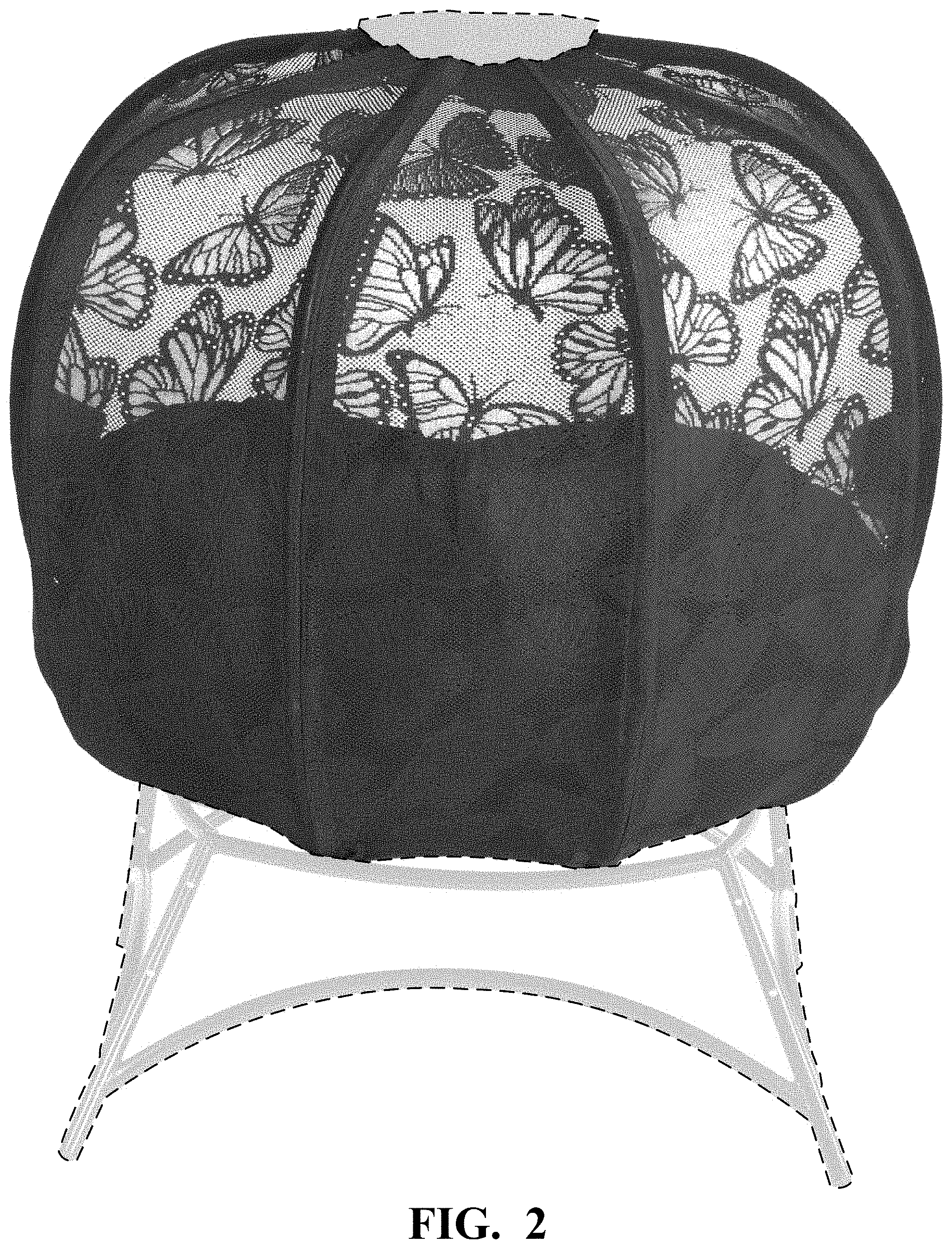 Patent USD0999545 Figure 2 – Chair