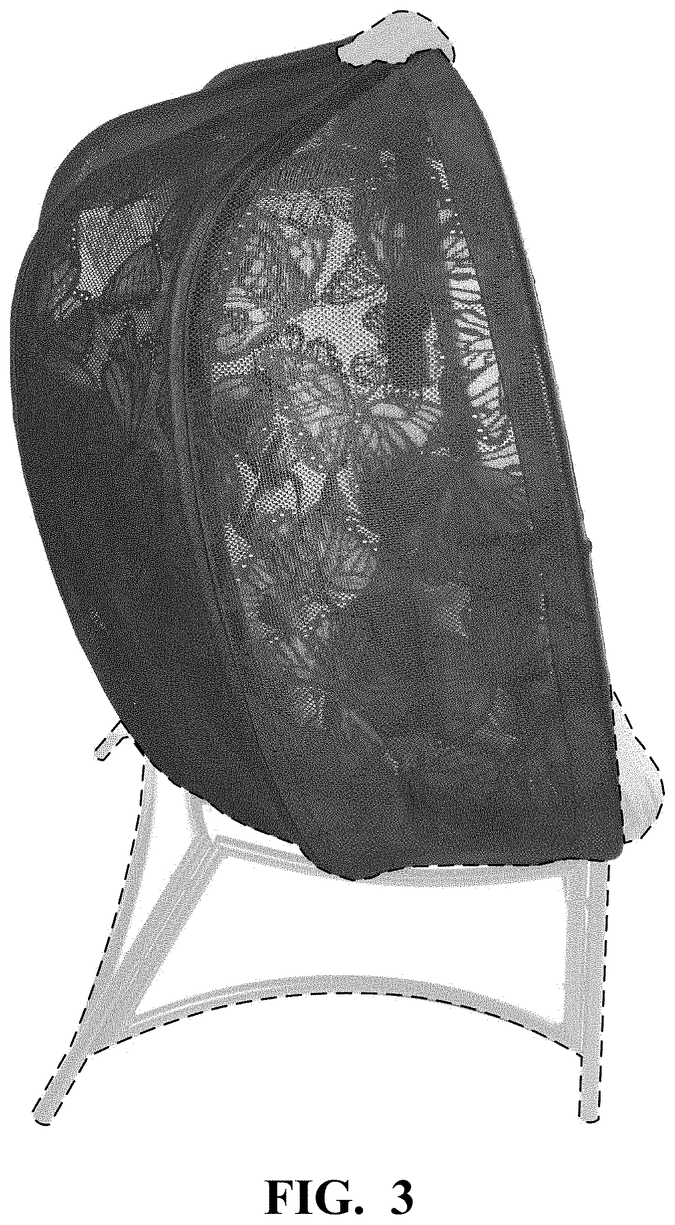 Patent USD0999545 Figure 3 – Chair