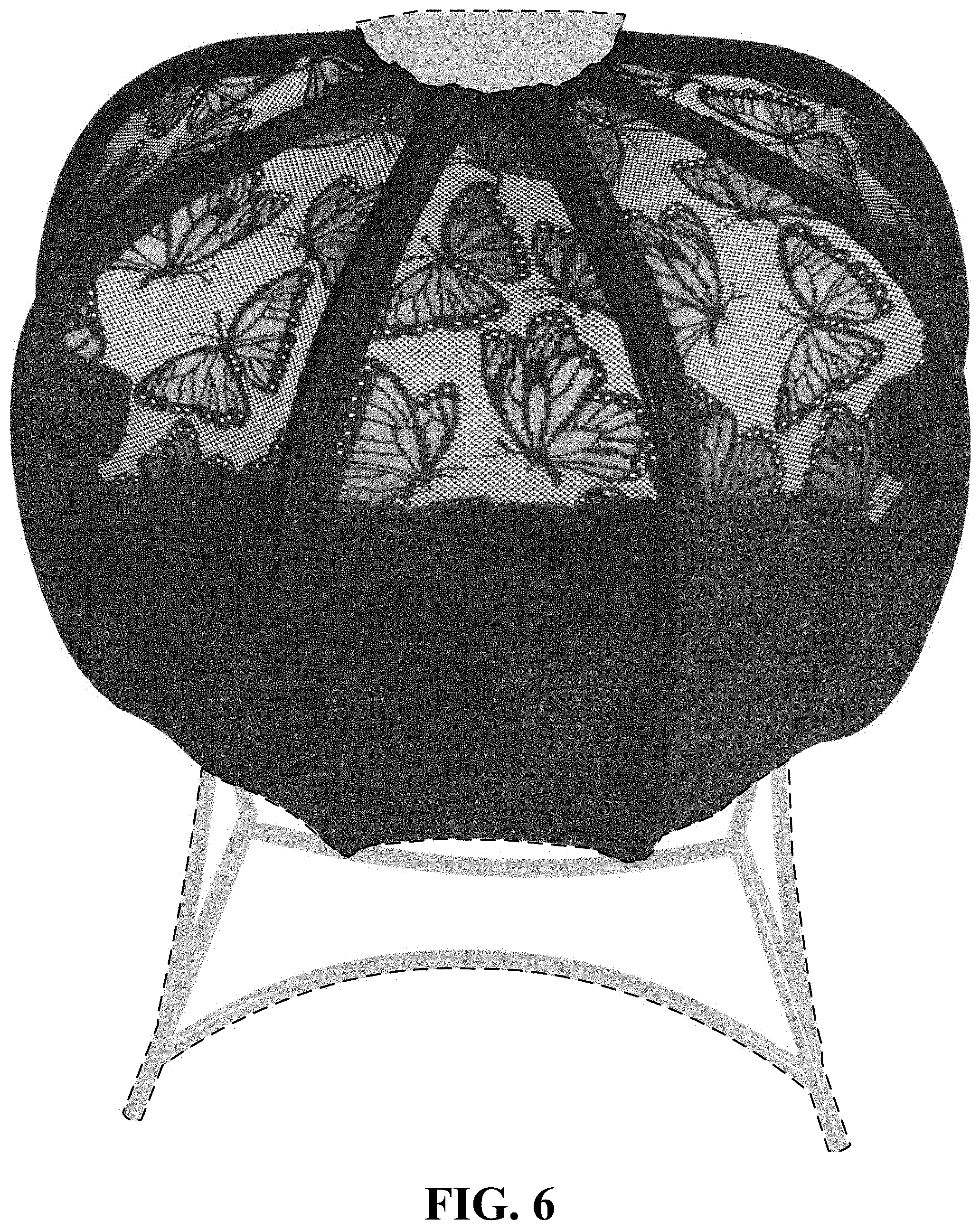 Patent USD0999545 Figure 6 – Chair