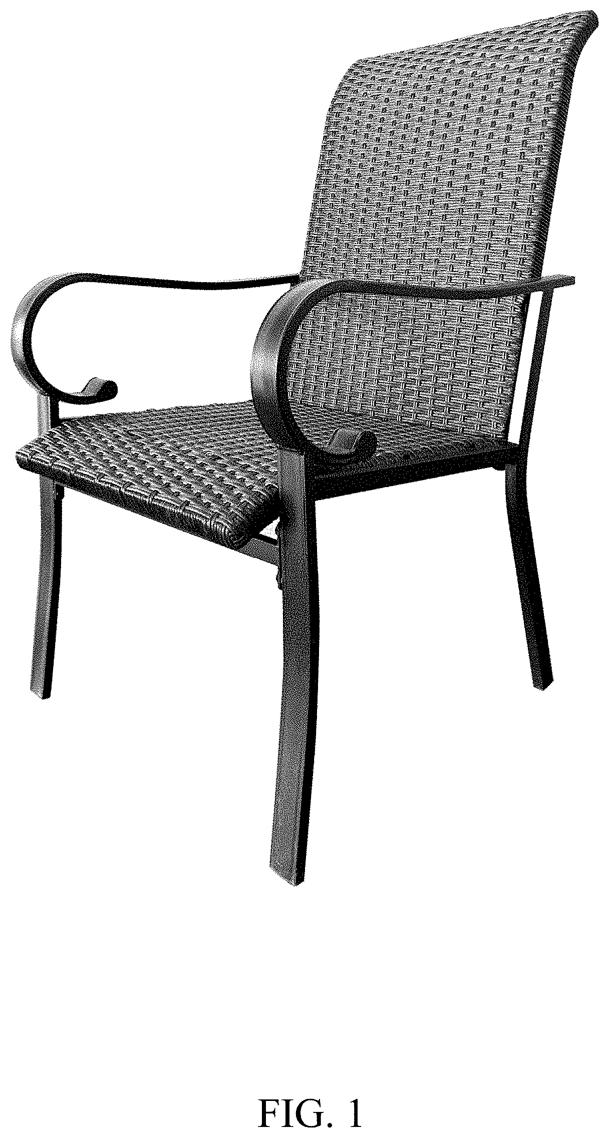 Patent USD0999547 Figure 1 – Chair