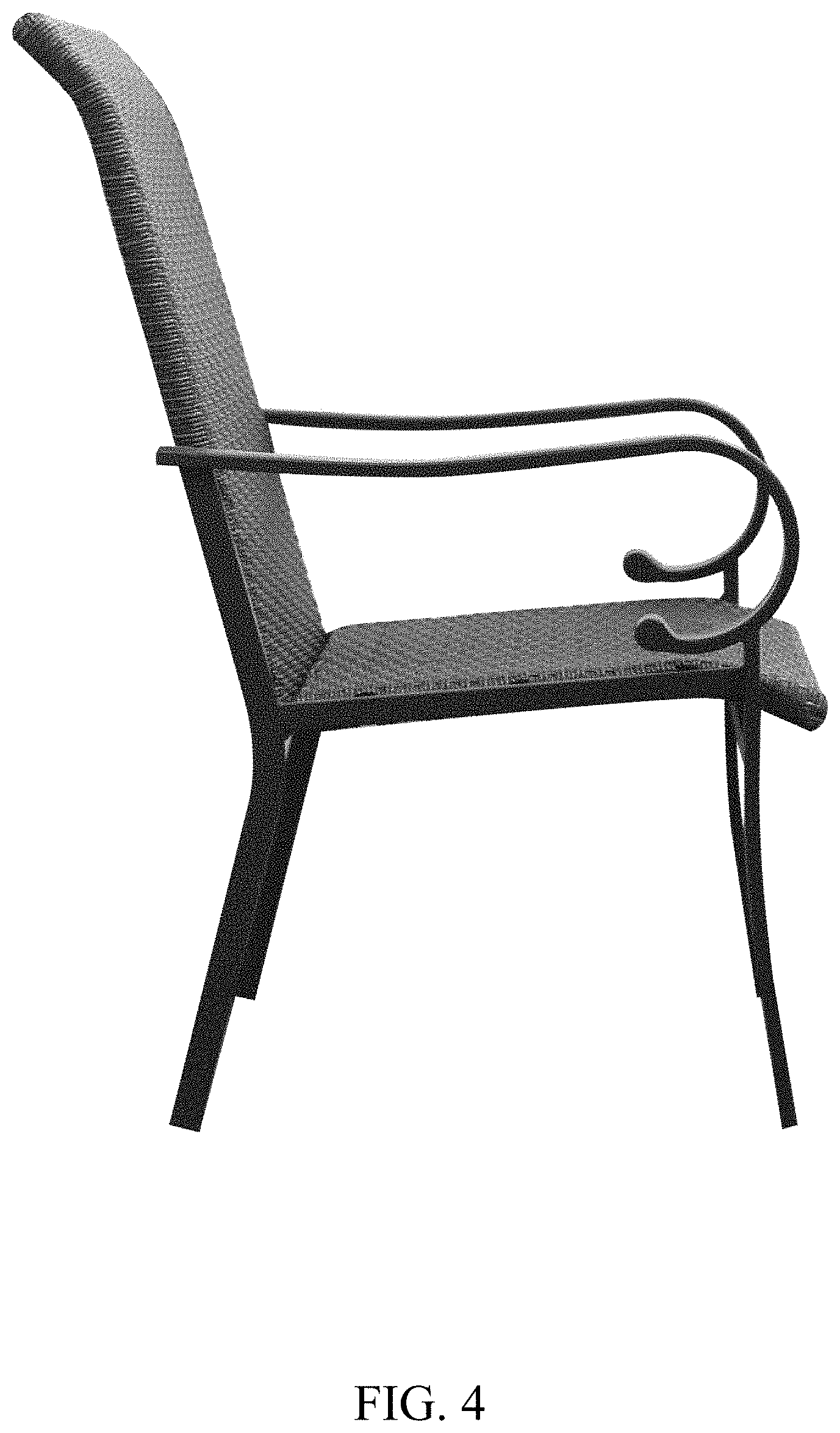 Patent USD0999547 Figure 4 – Chair