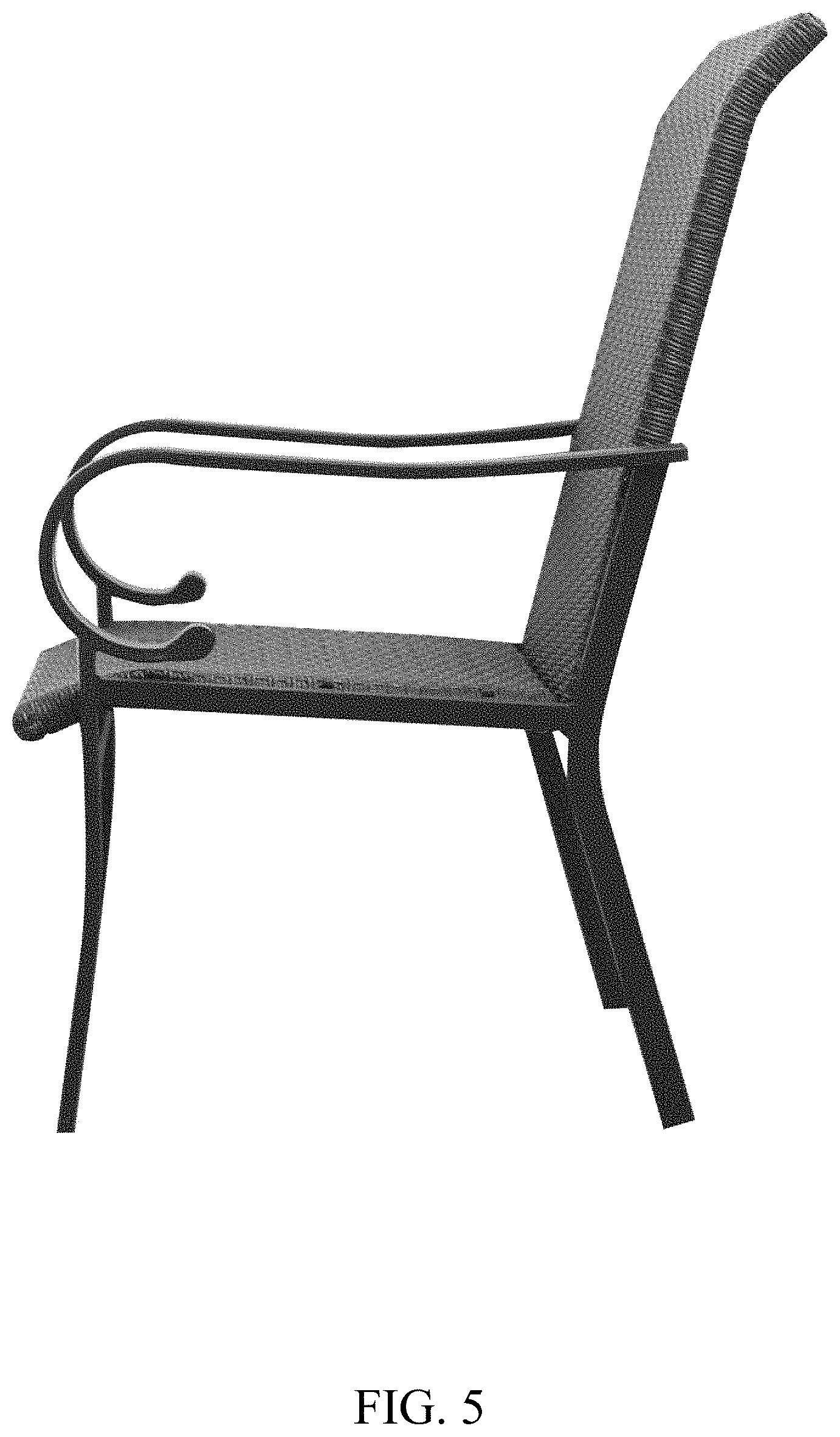 Patent USD0999547 Figure 5 – Chair