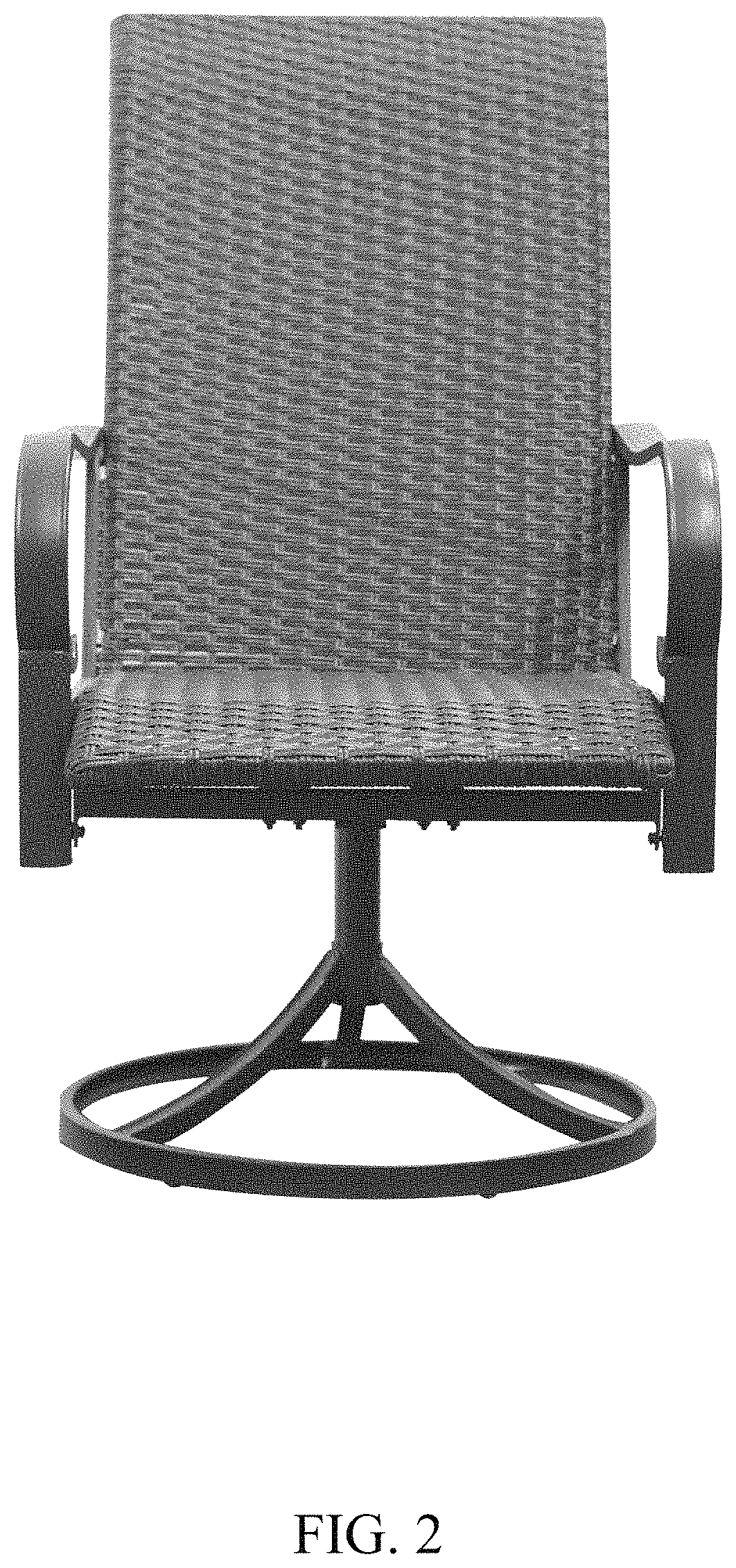 Patent USD0999548 Figure 2 – Chair