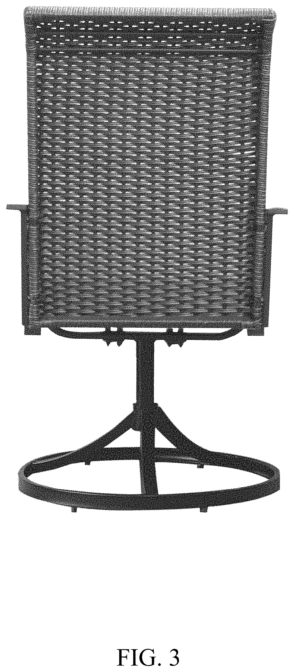 Patent USD0999548 Figure 3 – Chair