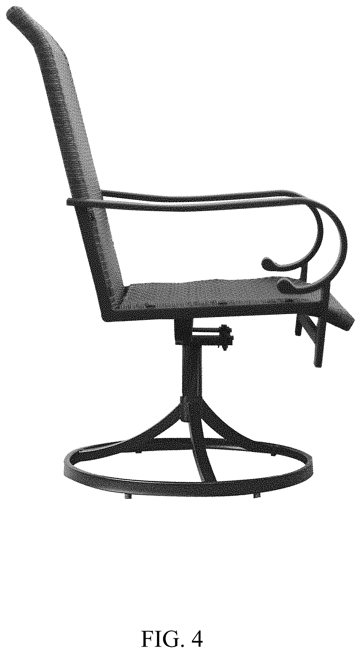 Patent USD0999548 Figure 4 – Chair