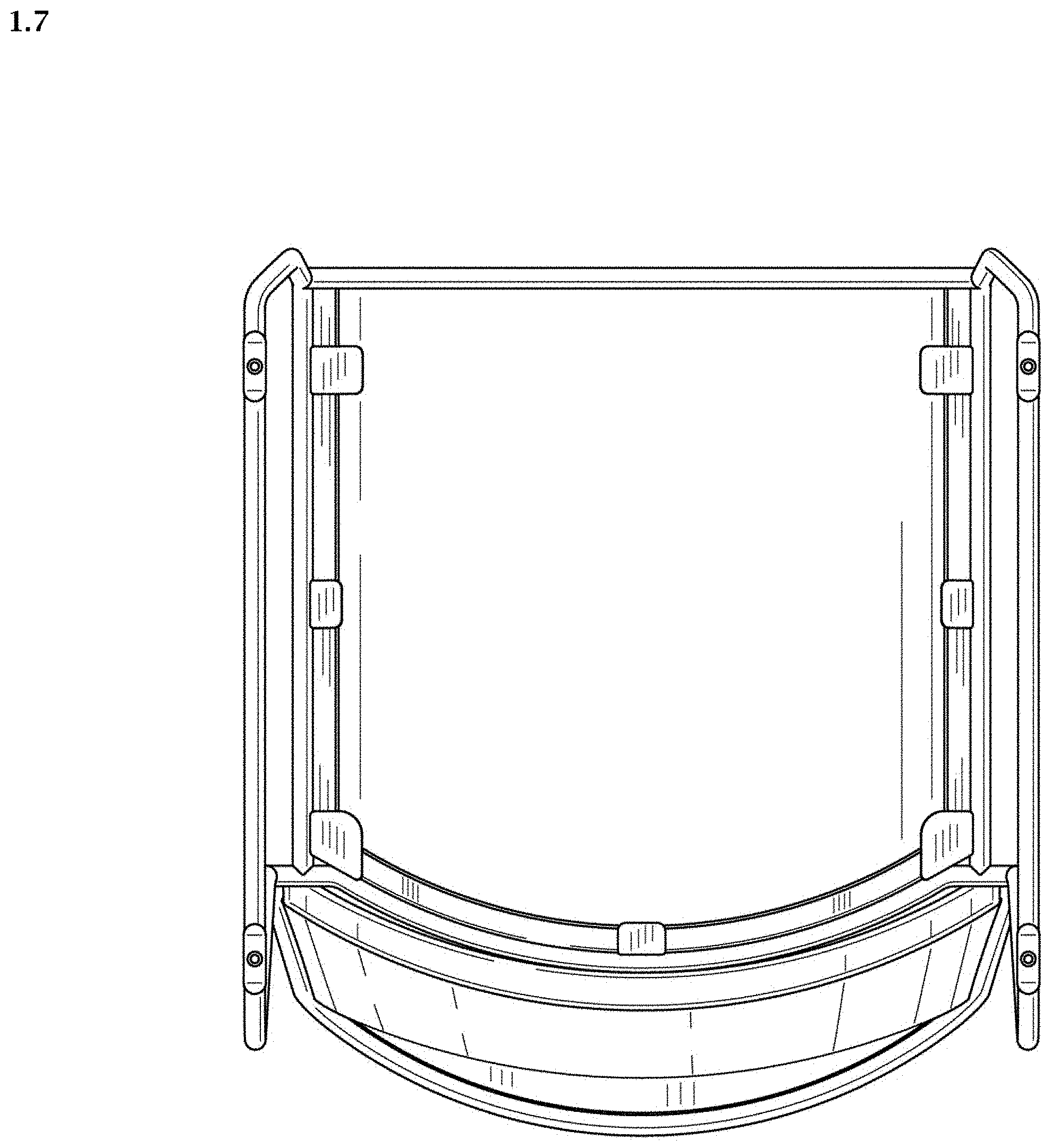 Patent USD0999549 Figure 7 – Chair