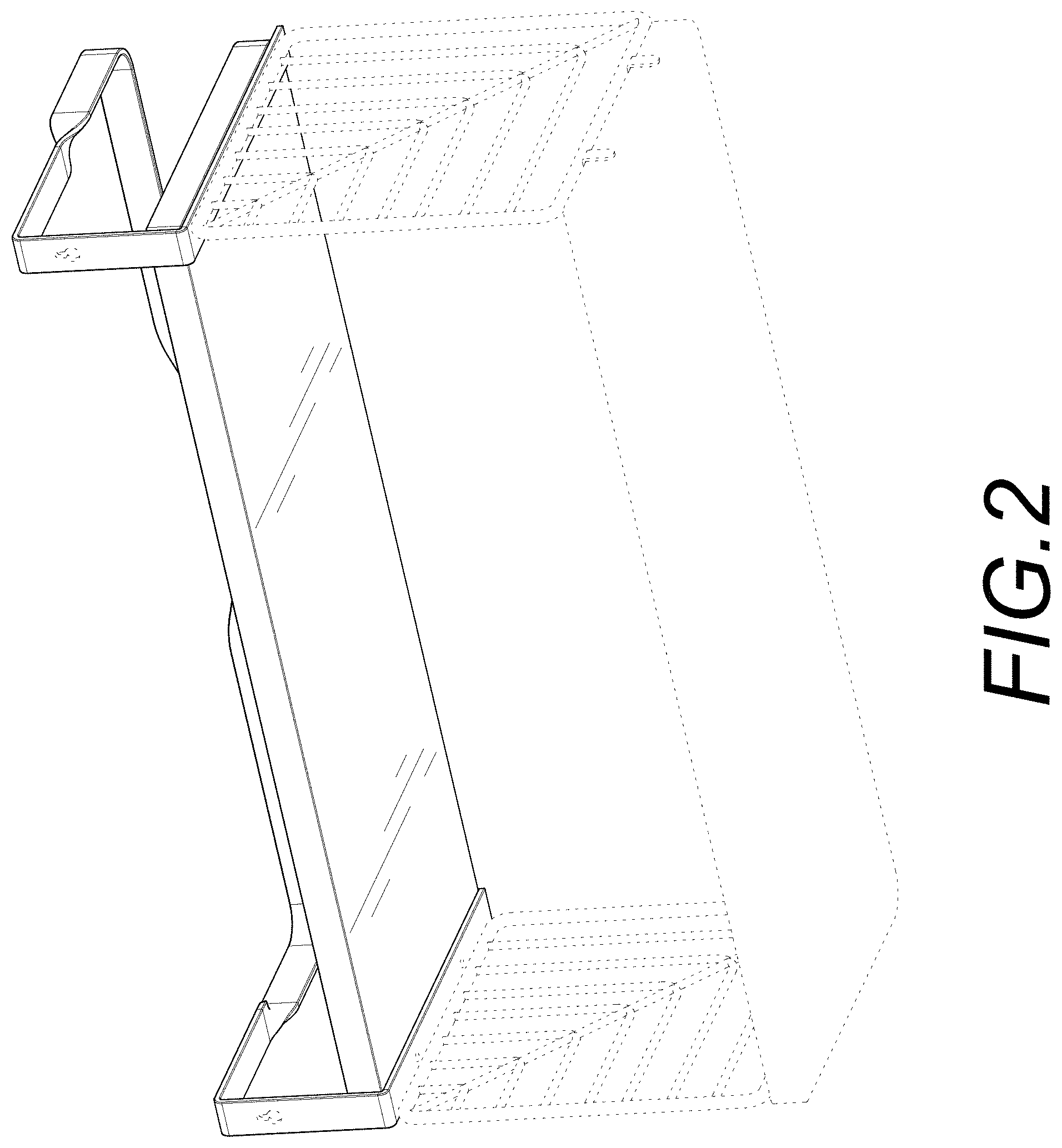 Patent USD0999560 Figure 2 – Storage rack