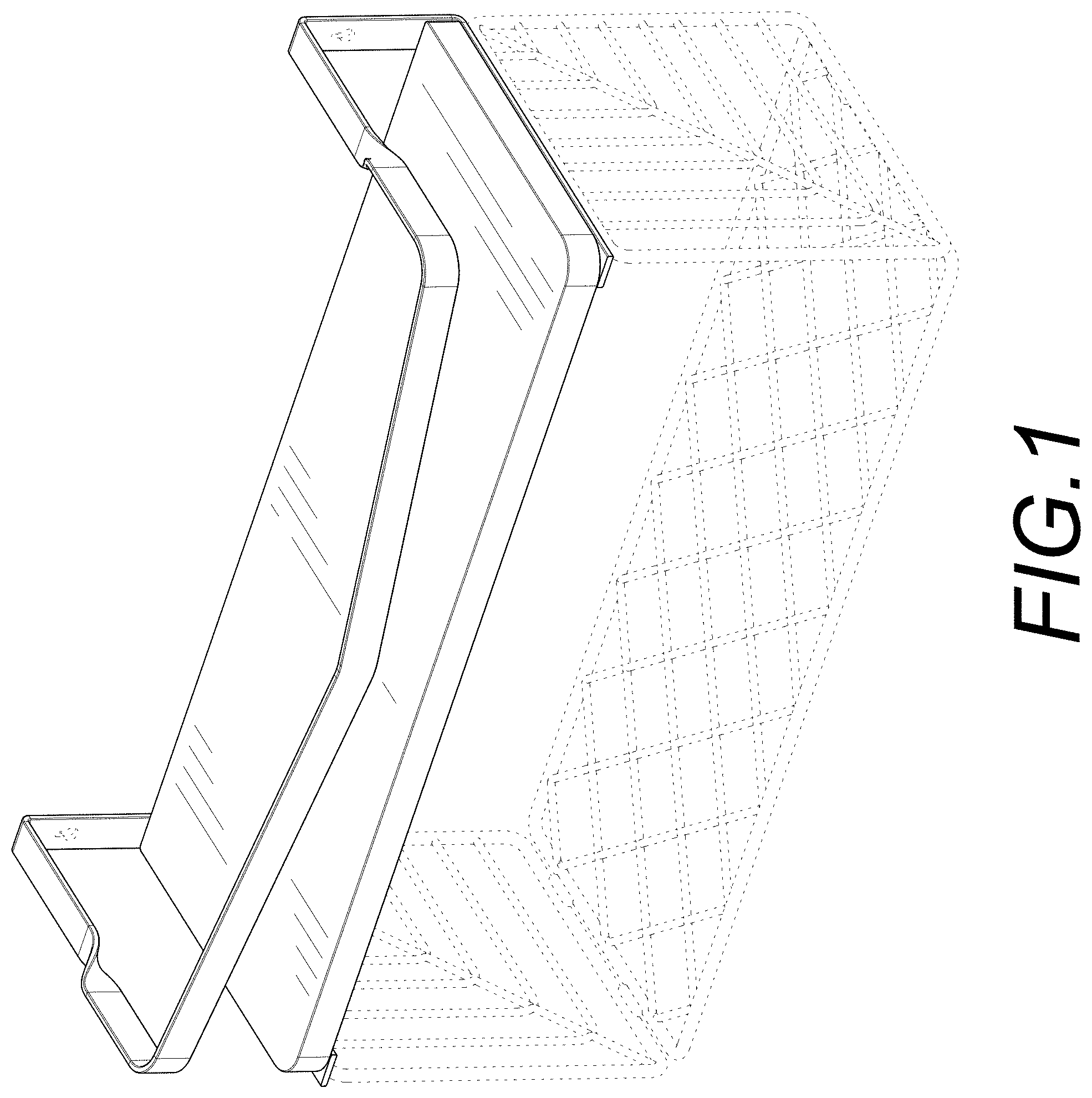 Patent USD0999561 Figure 1 – Storage rack