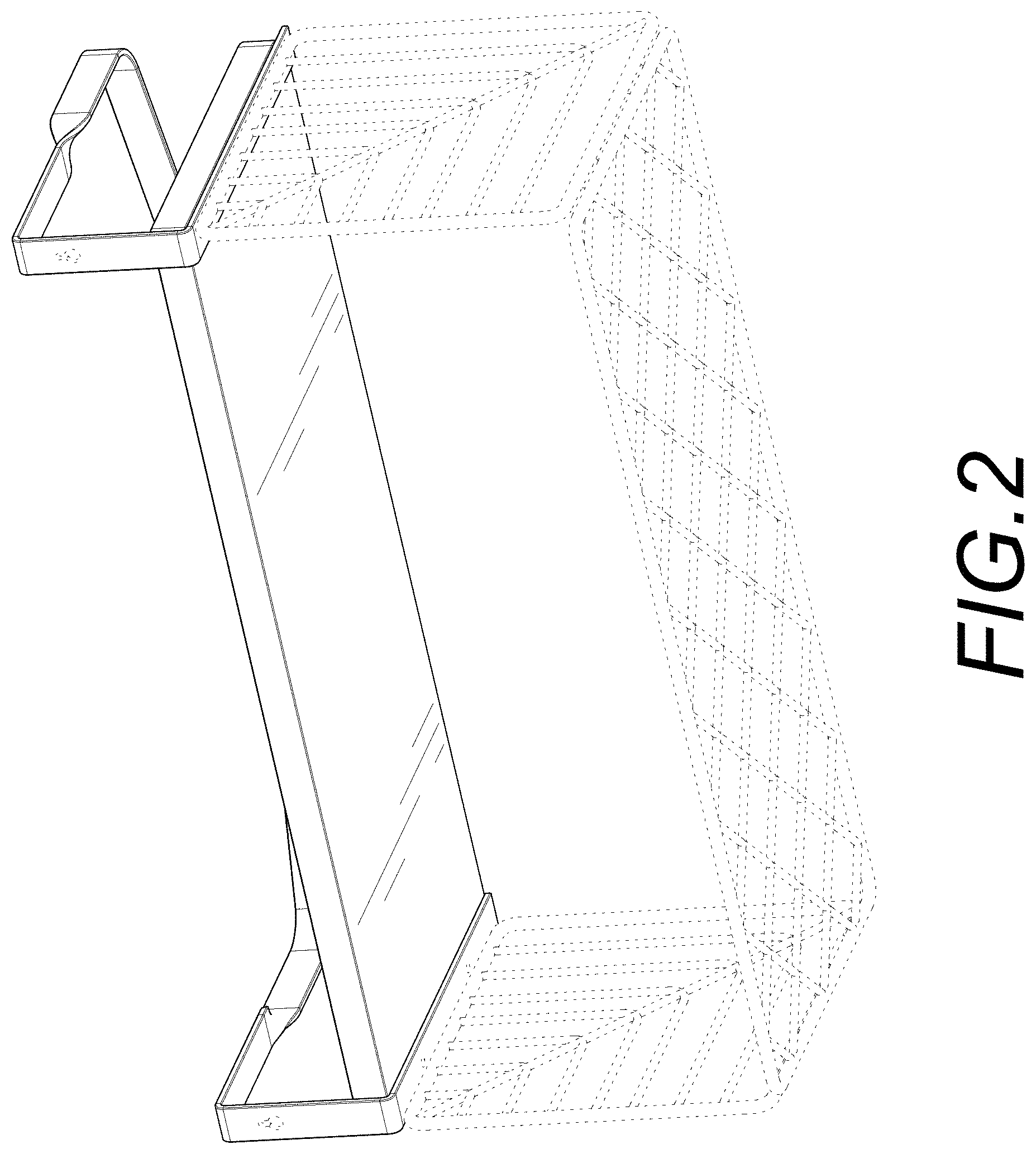Patent USD0999561 Figure 2 – Storage rack