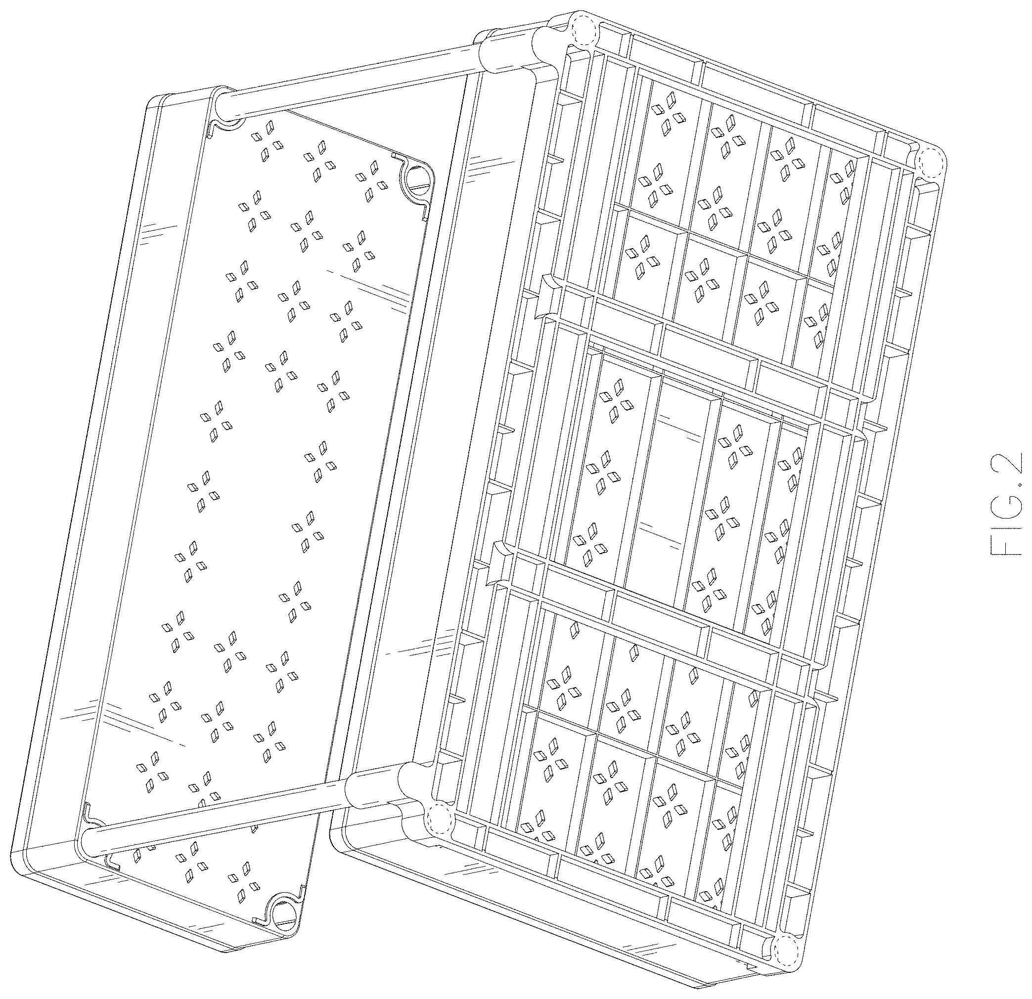 Patent USD0999576 Figure 2 – Under sink organizer