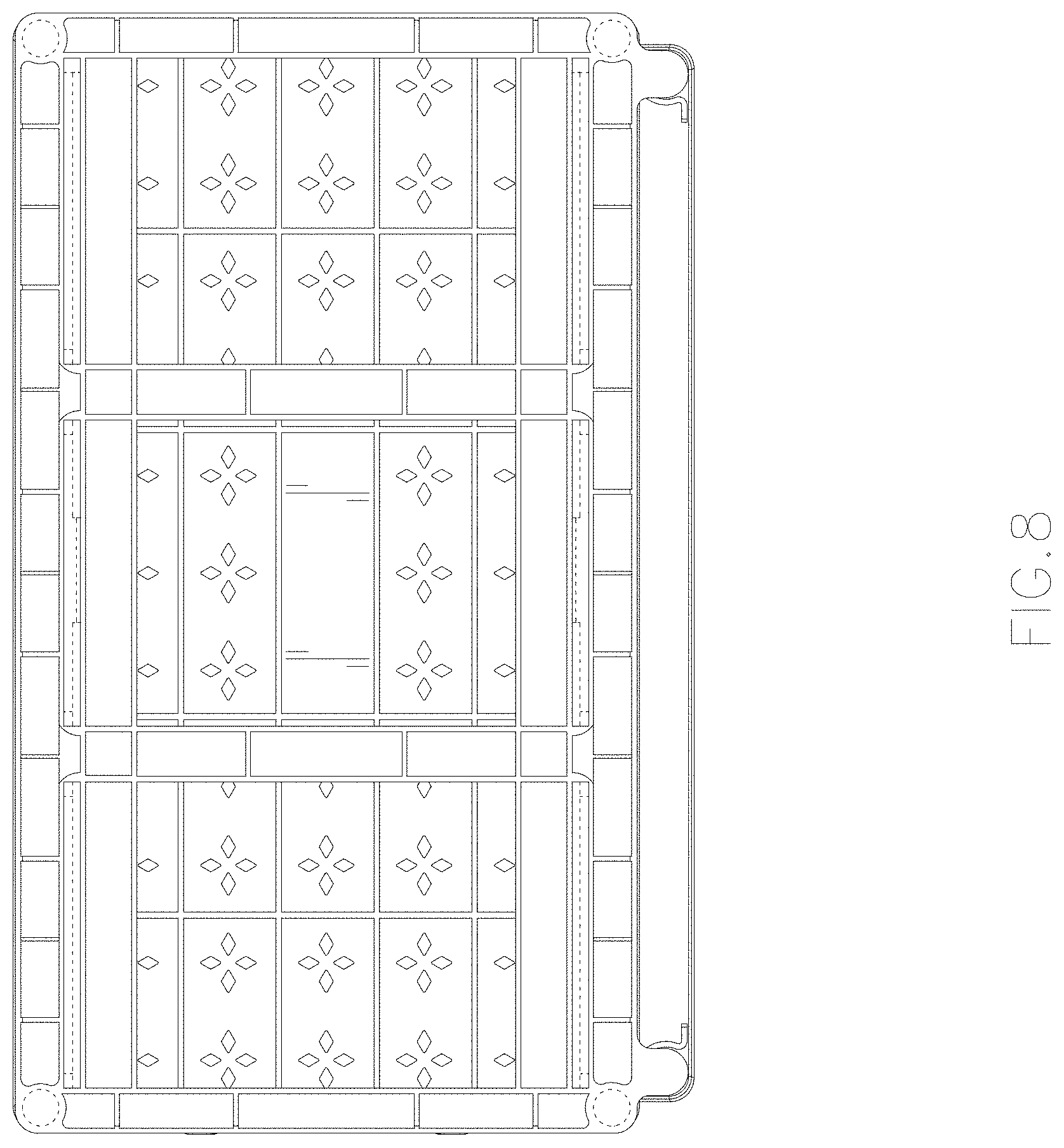 Patent USD0999576 Figure 8 – Under sink organizer