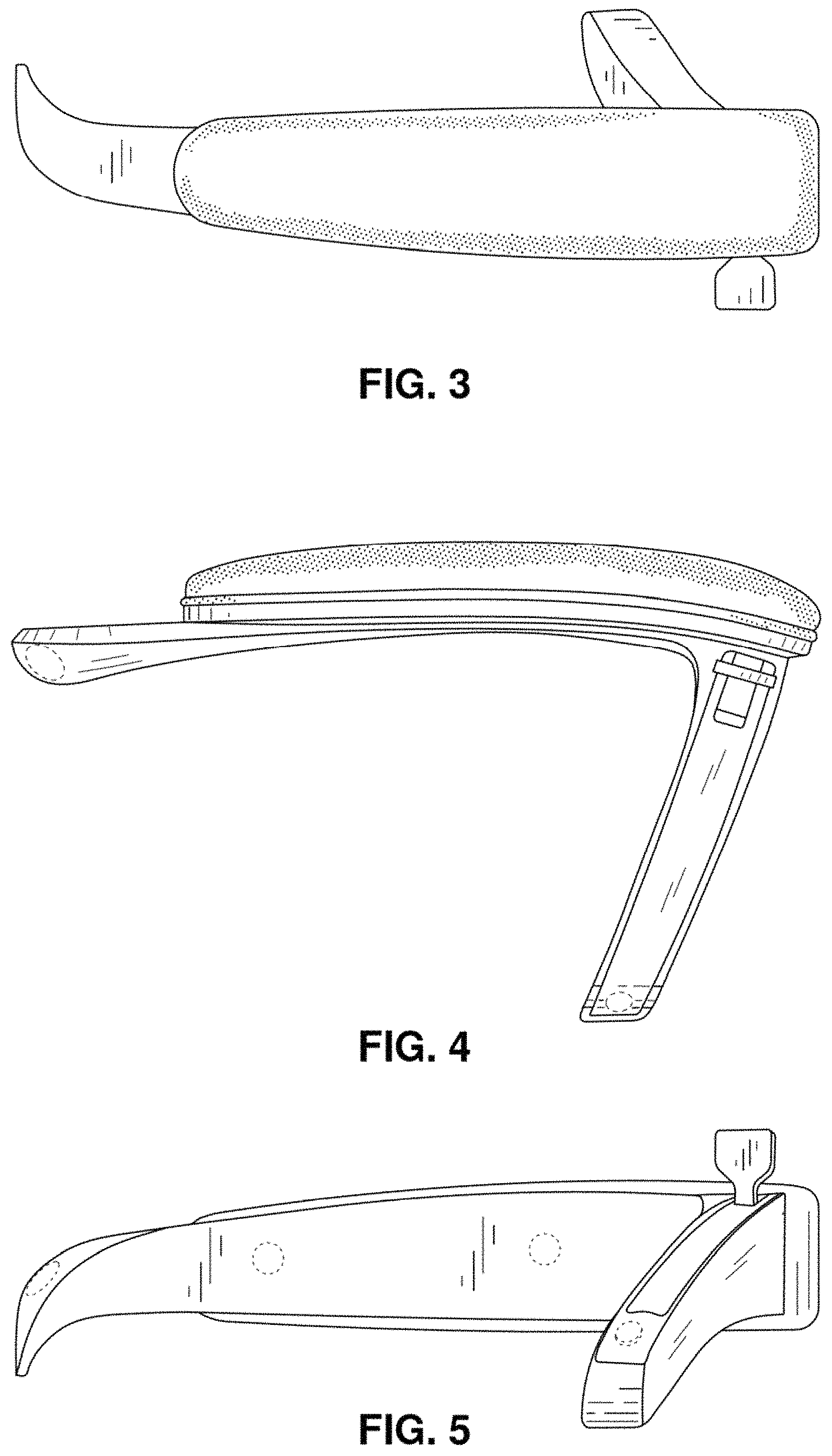 Patent USD0999578 Figure 3 – Arm for a chair